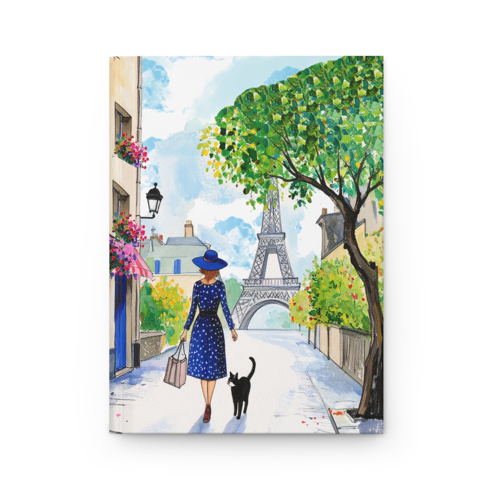 Hardcover Journal , Paris cat 3