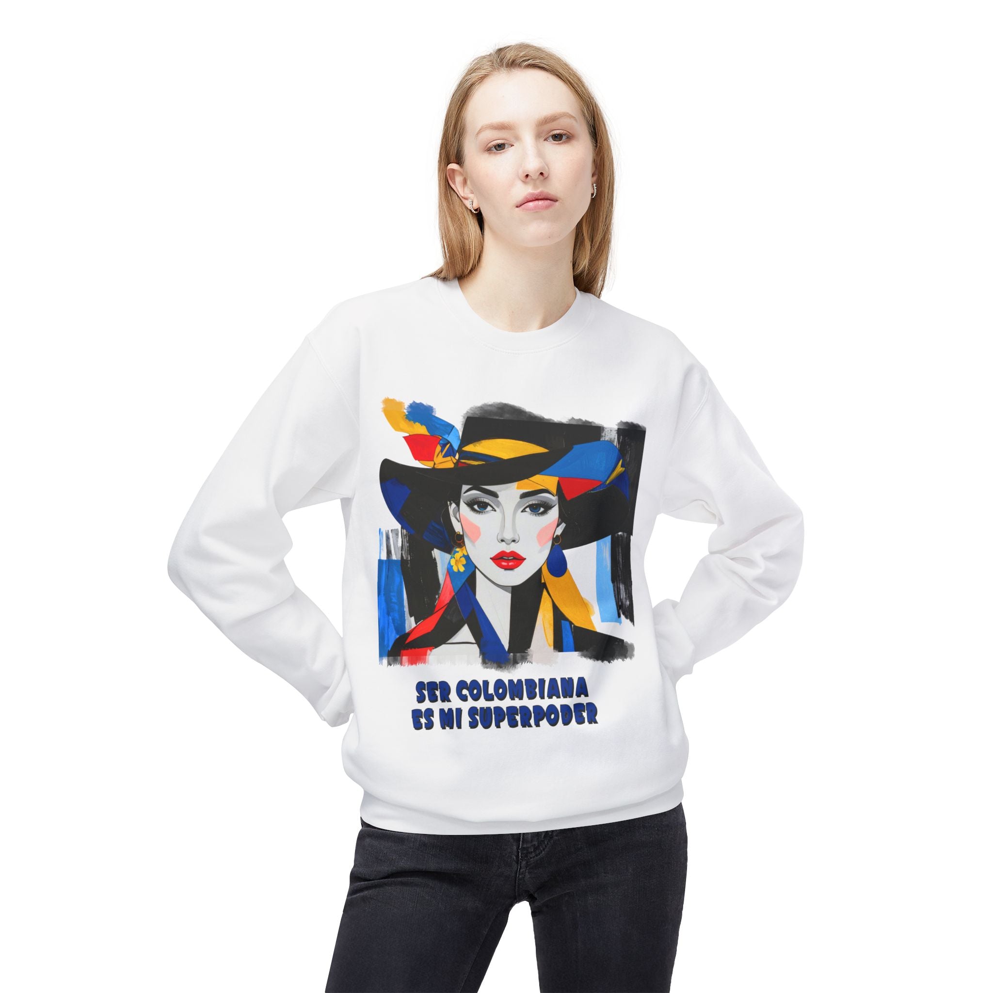 Sweatshirt - colombiana superpoderosa 1
