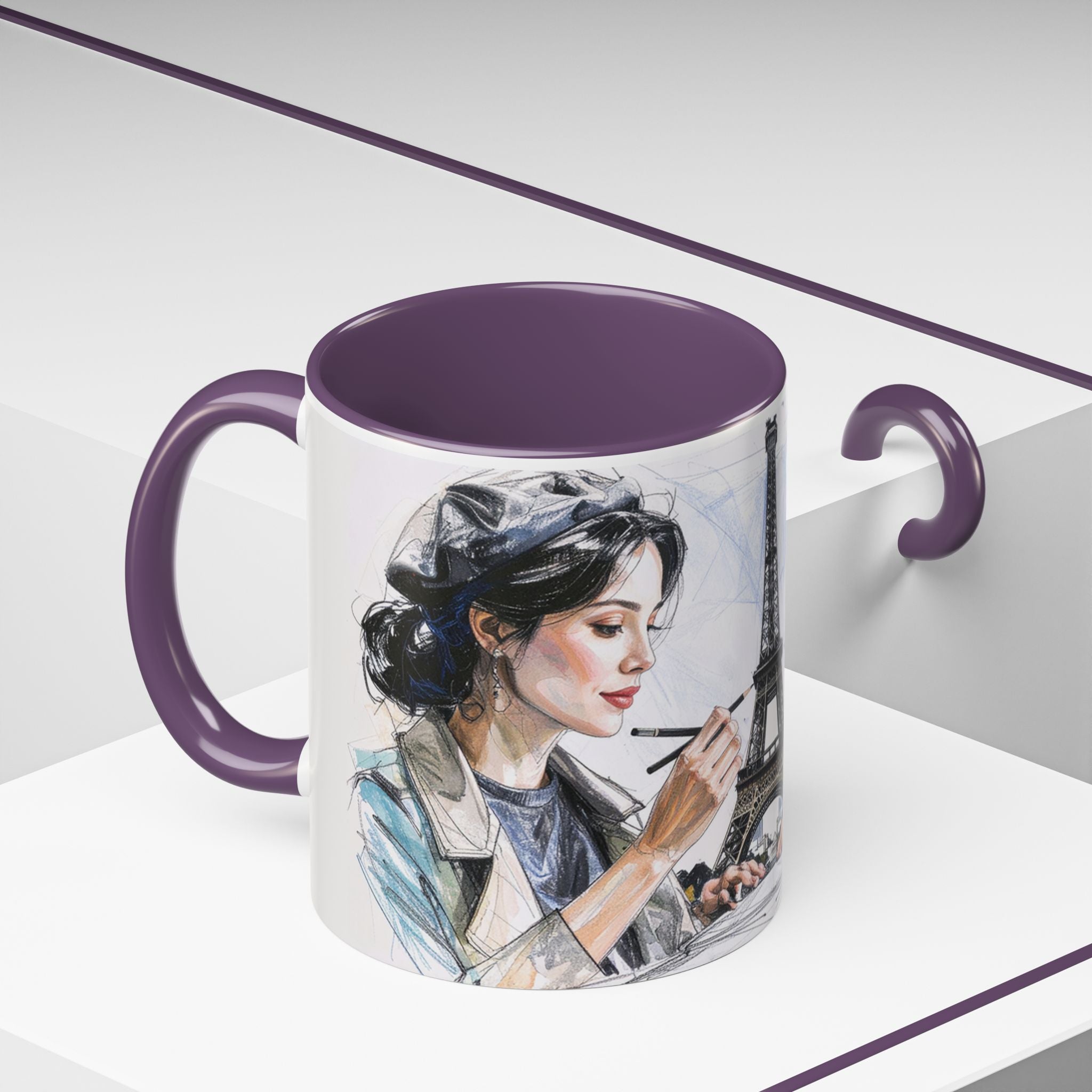 Mug,Parisian Artist Accent