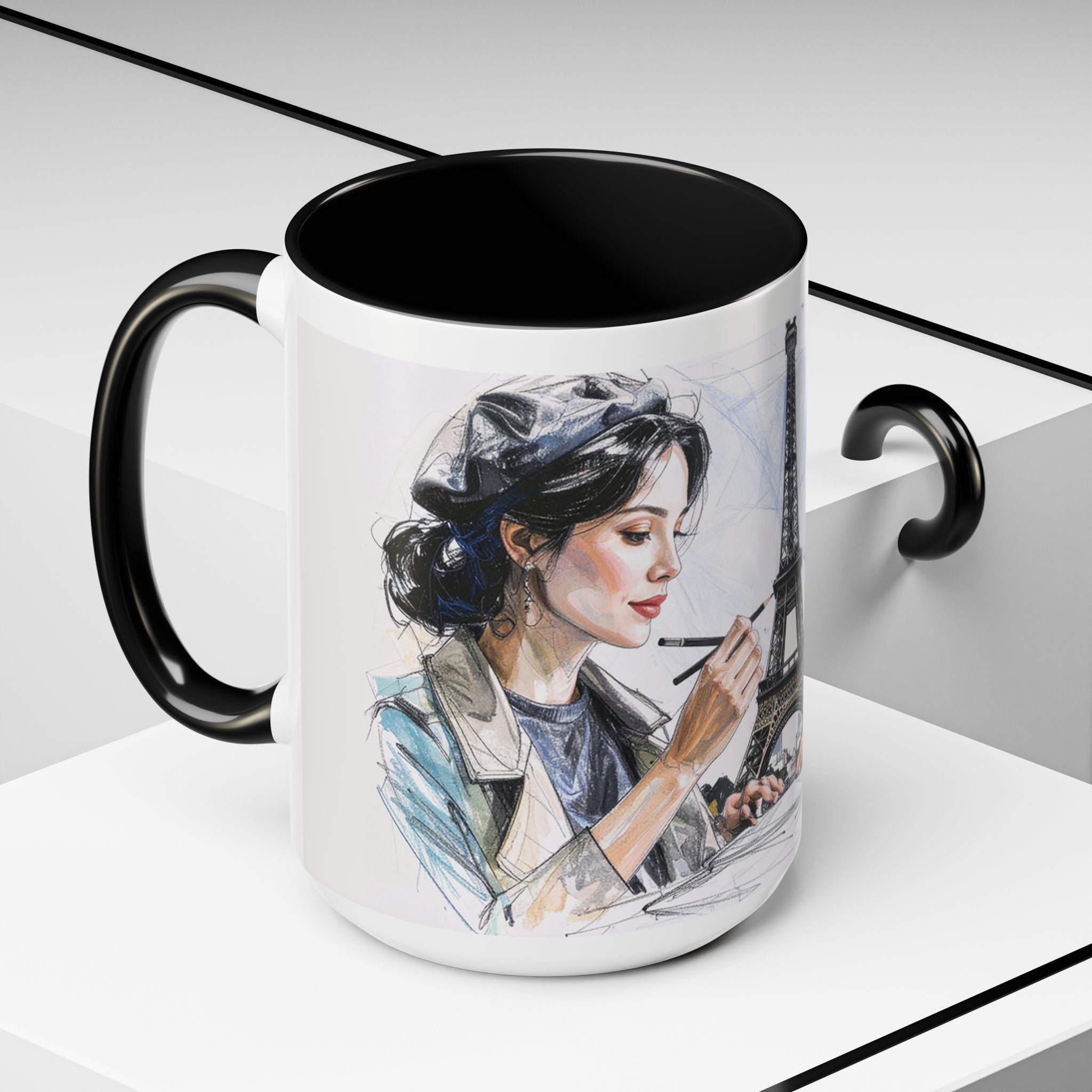 Mug,Parisian Artist Accent