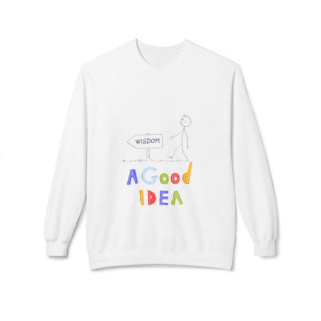 Wisdom & Creativity Unisex Fleece Sweatshirt, Cozy Graphic Crewneck Sweatshirt, Inspiration Gift for Artists, Thoughtful Sweatshirt, [...]