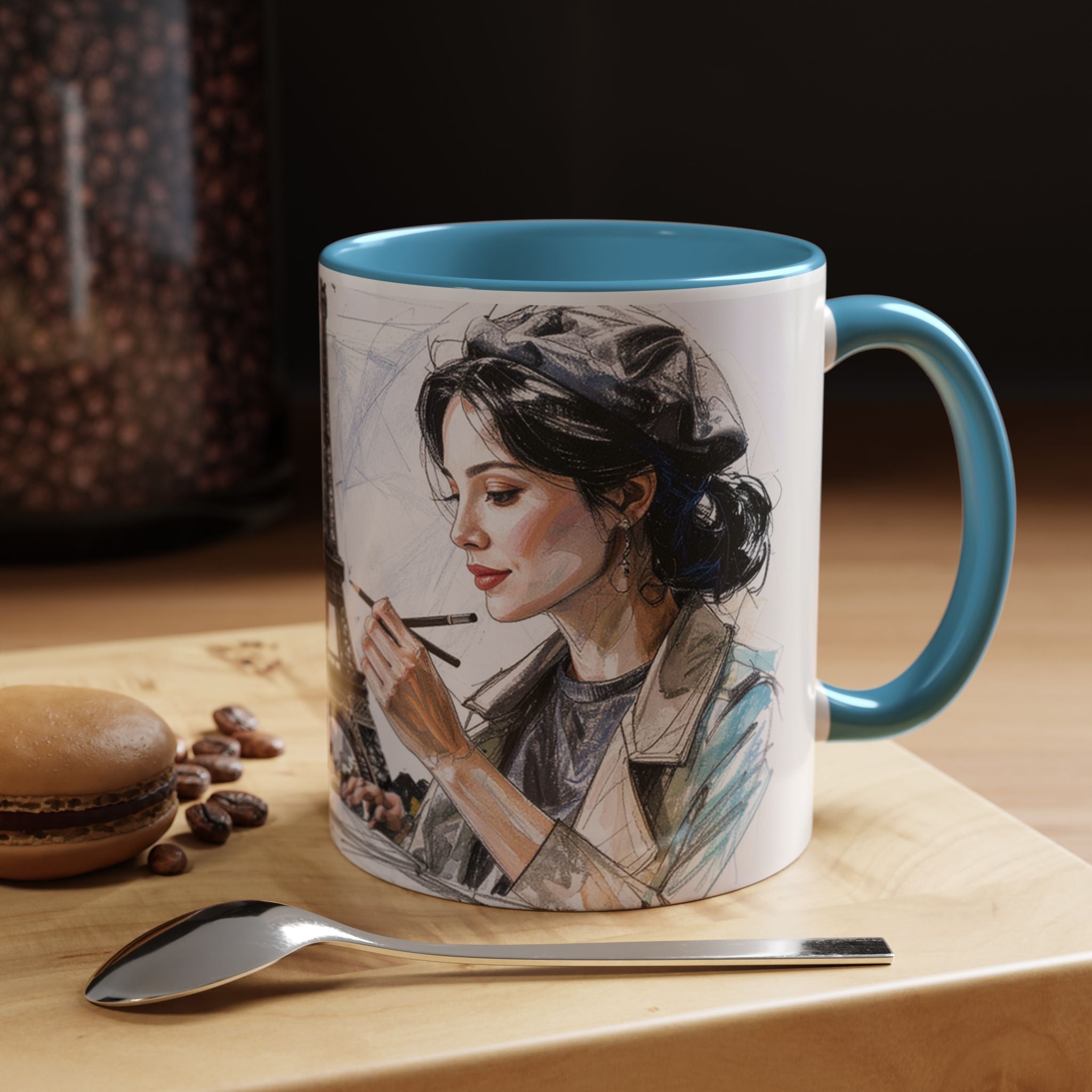 Mug,Parisian Artist Accent