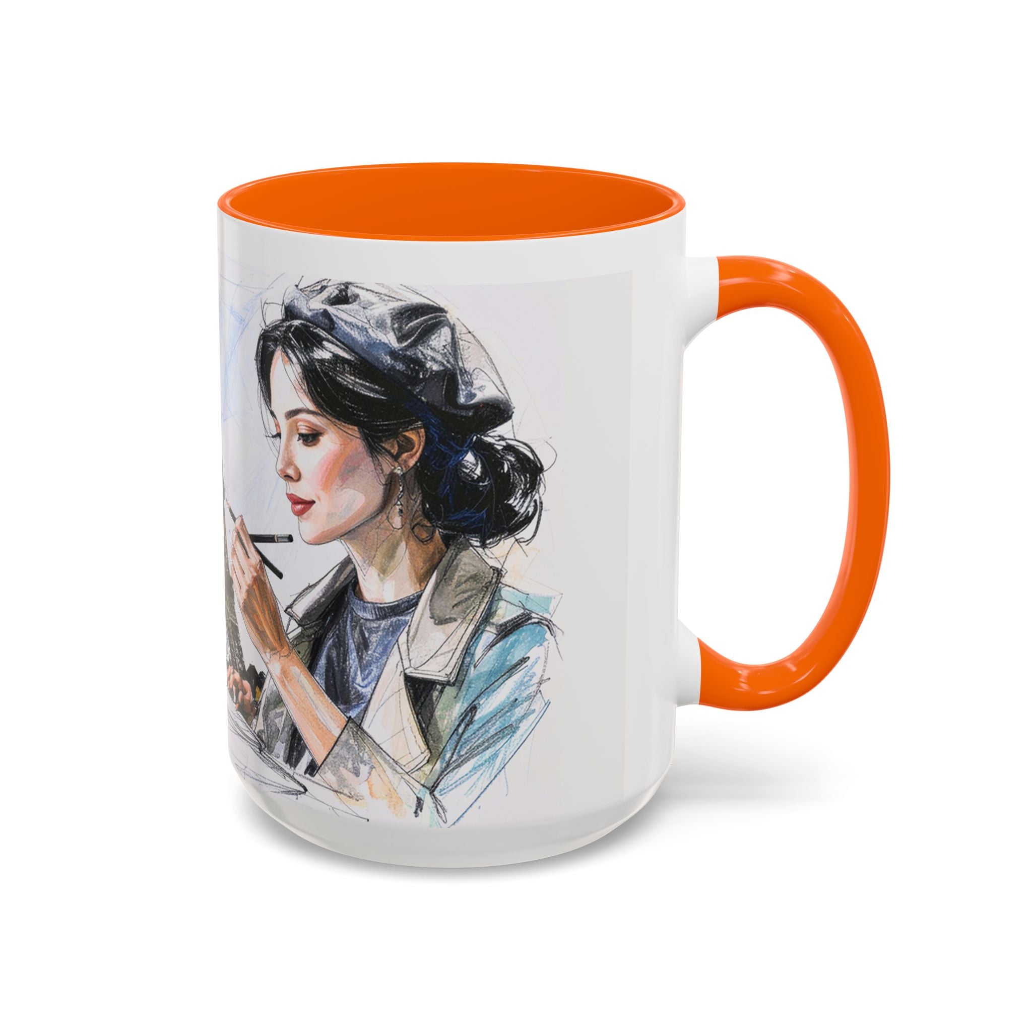 Mug,Parisian Artist Accent