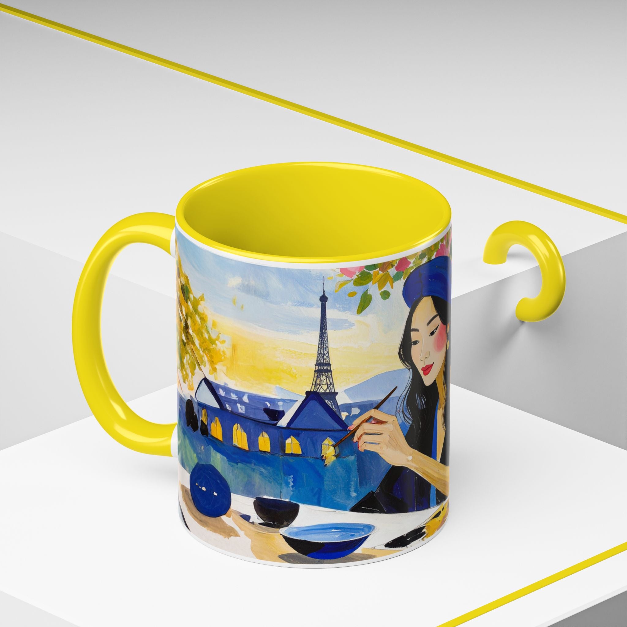 Mug,Parisian Artist Accent 2