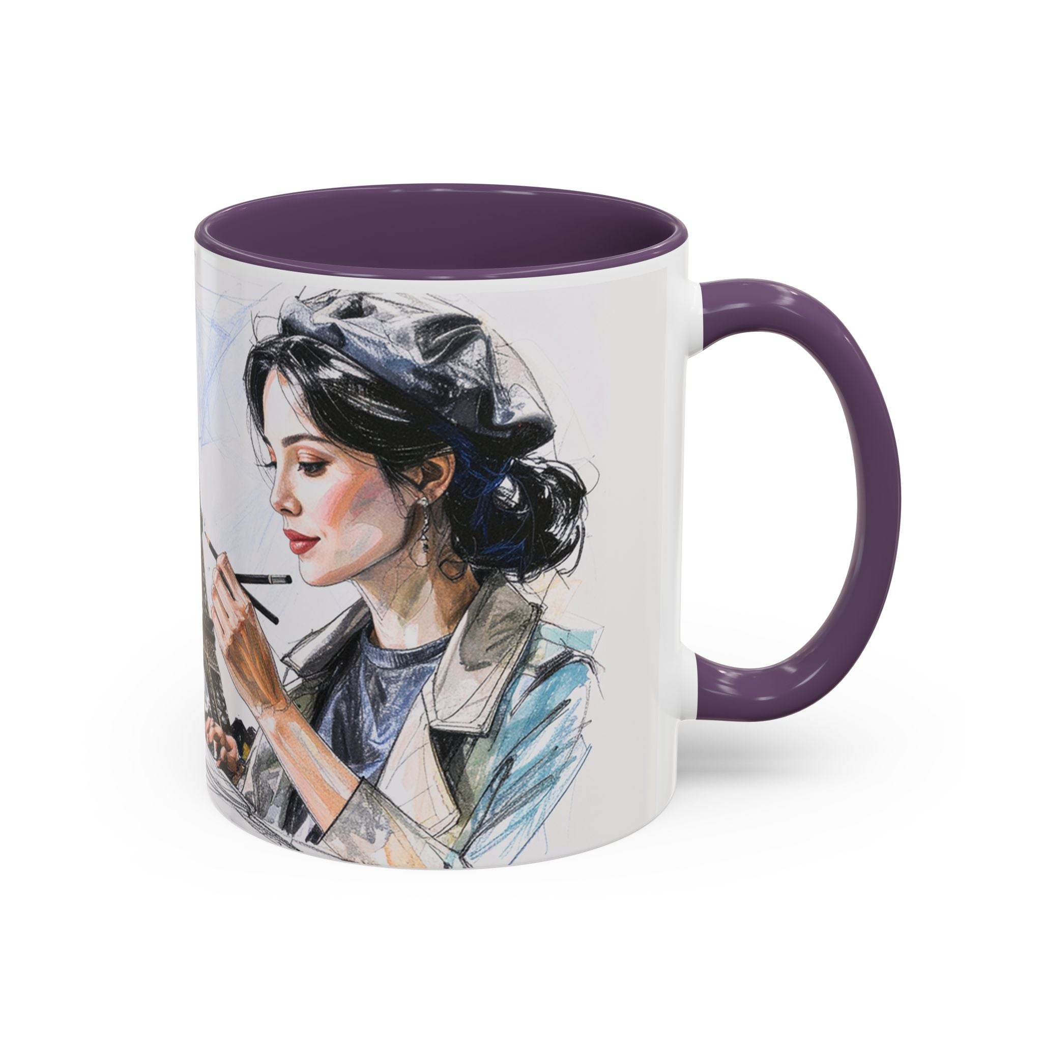 Mug,Parisian Artist Accent