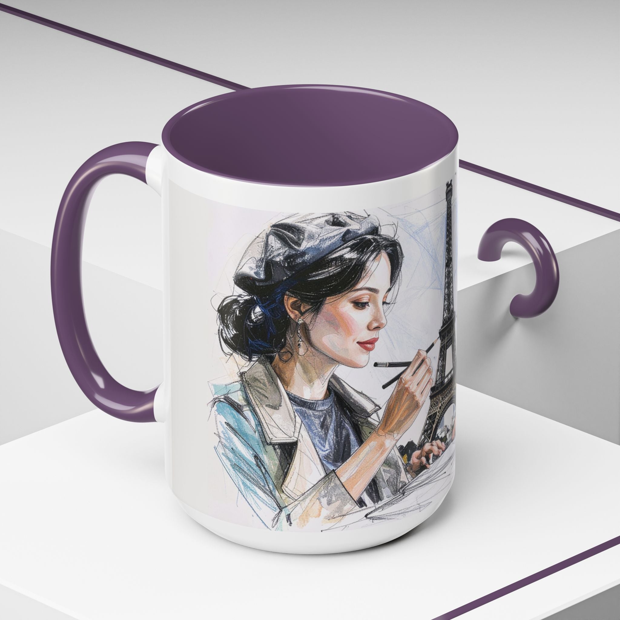Mug,Parisian Artist Accent