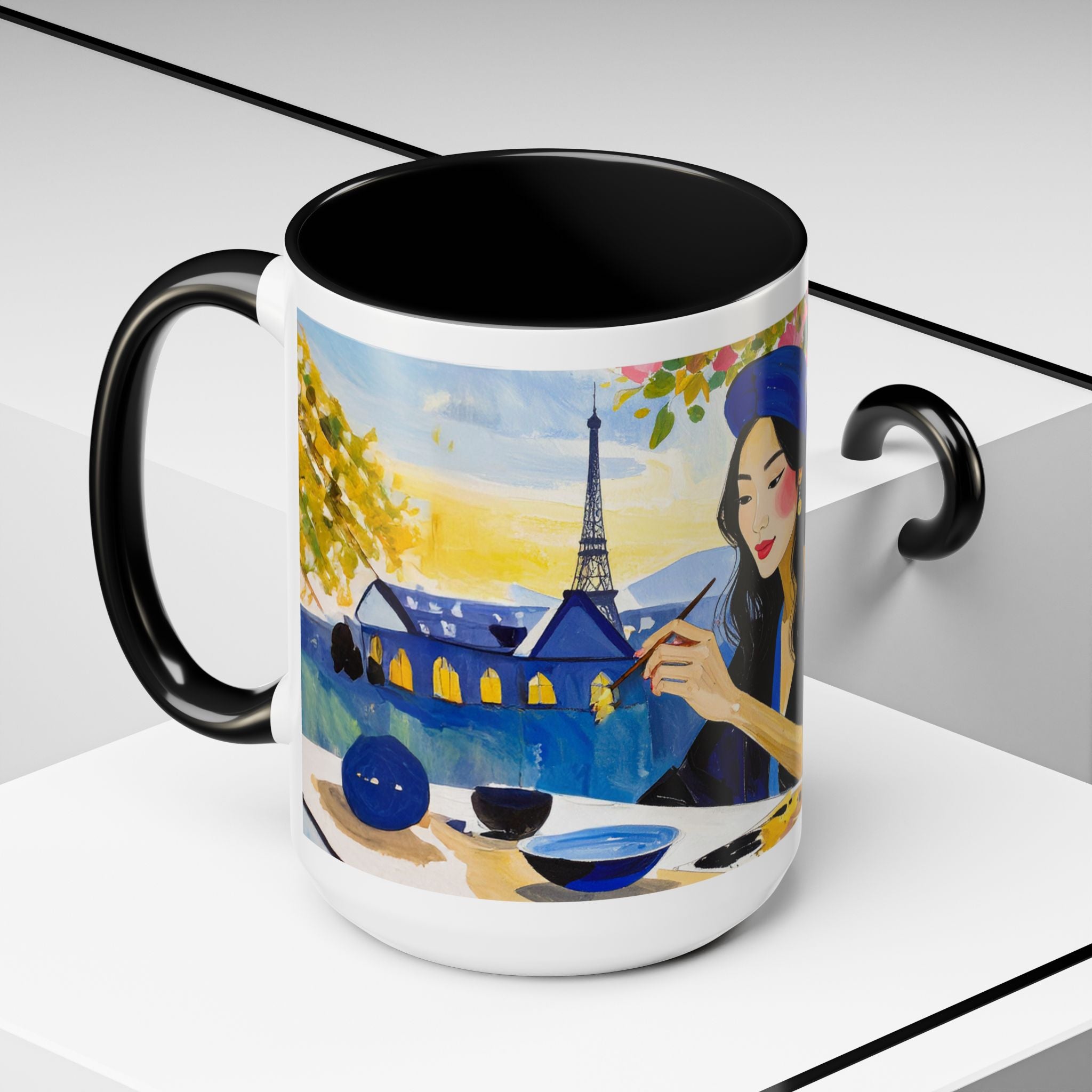 Mug,Parisian Artist Accent 2