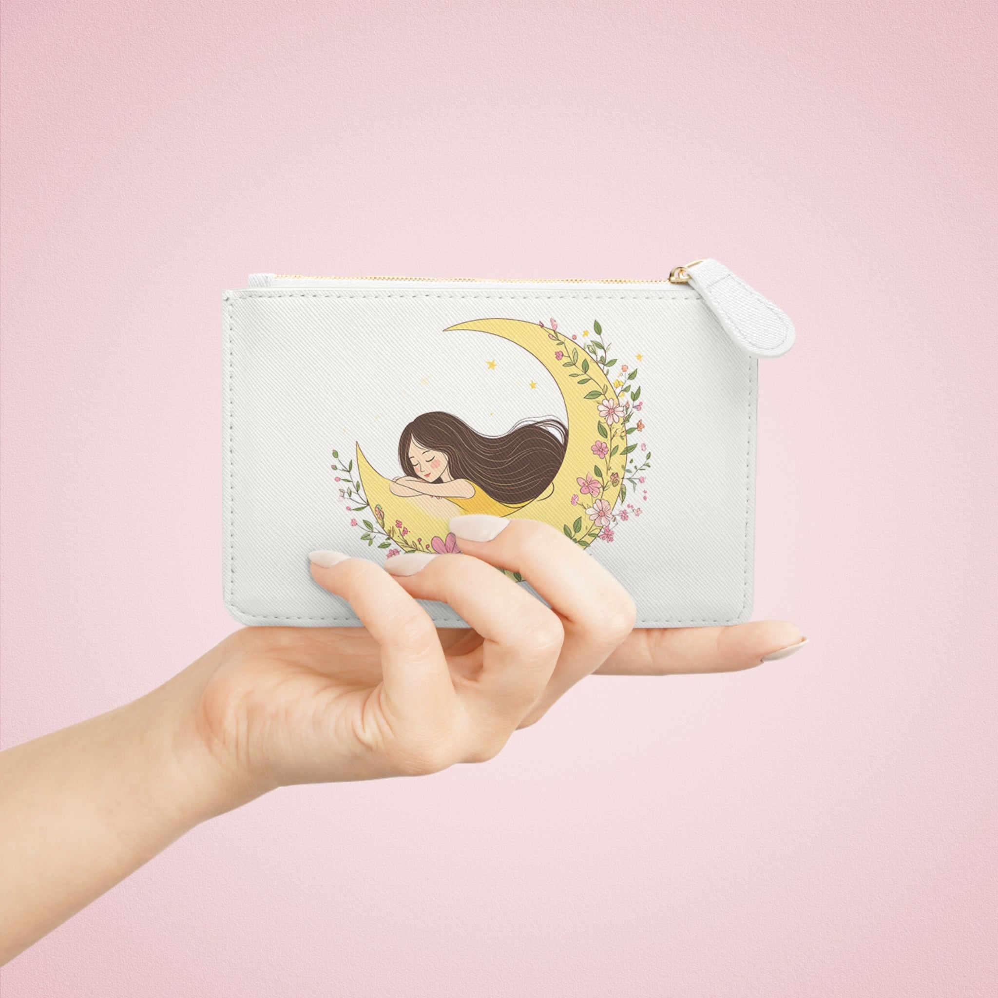 Mini Clutch Bag, Moon girl 1