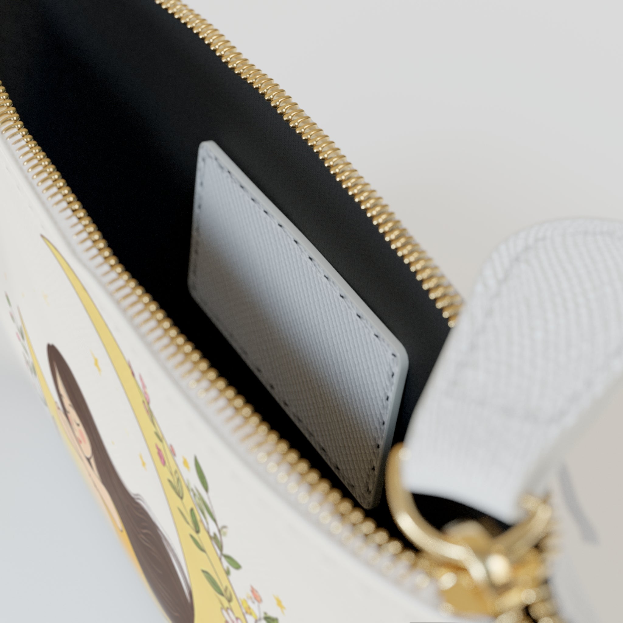 Mini Clutch Bag, Moon girl 1