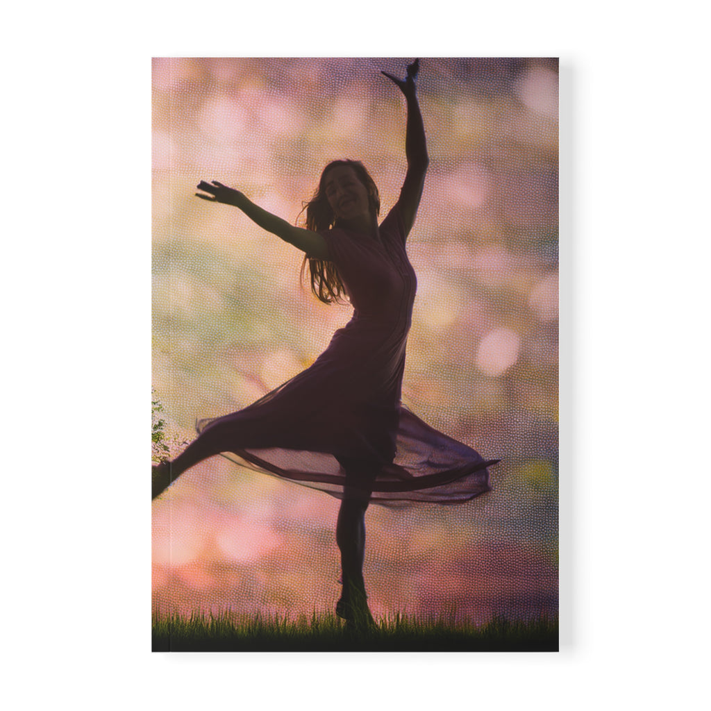 Notebook-Soul in pages,Vibrant dancing woman Journal