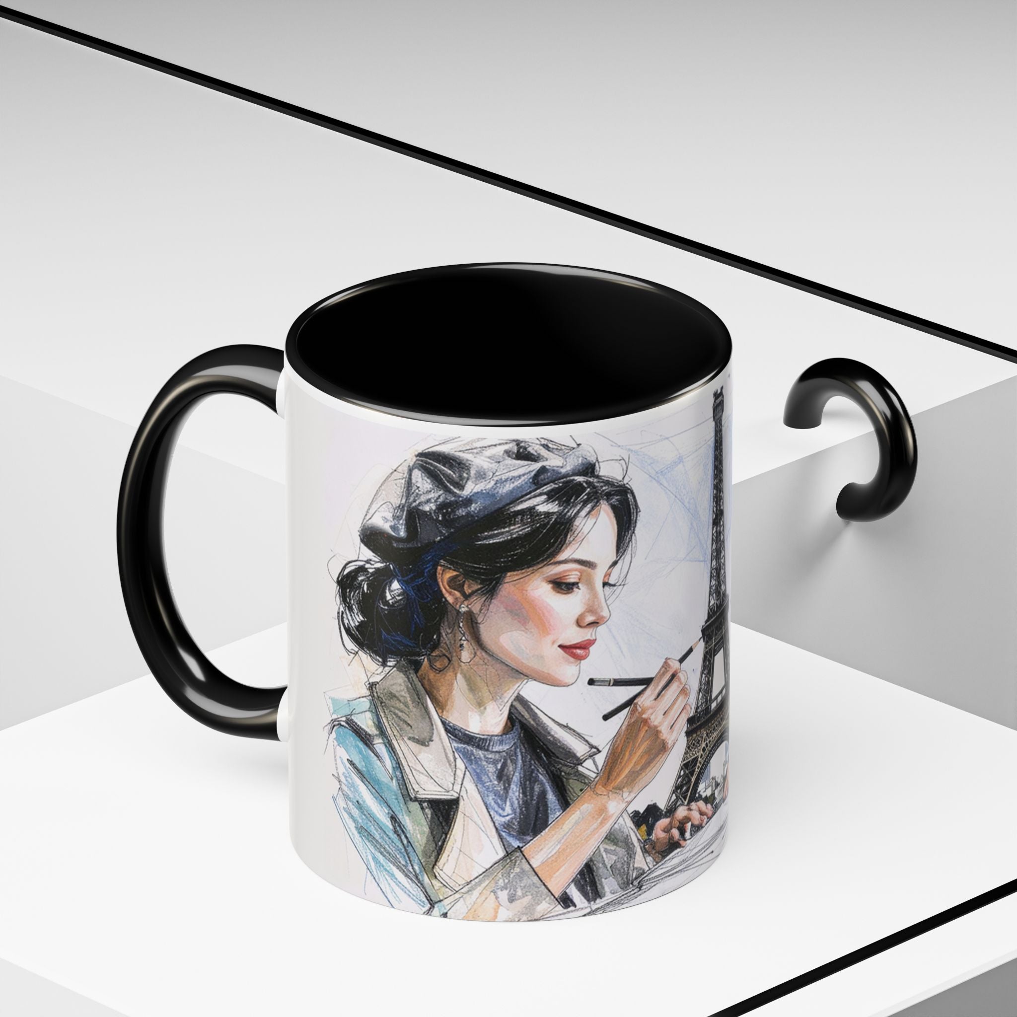 Mug,Parisian Artist Accent