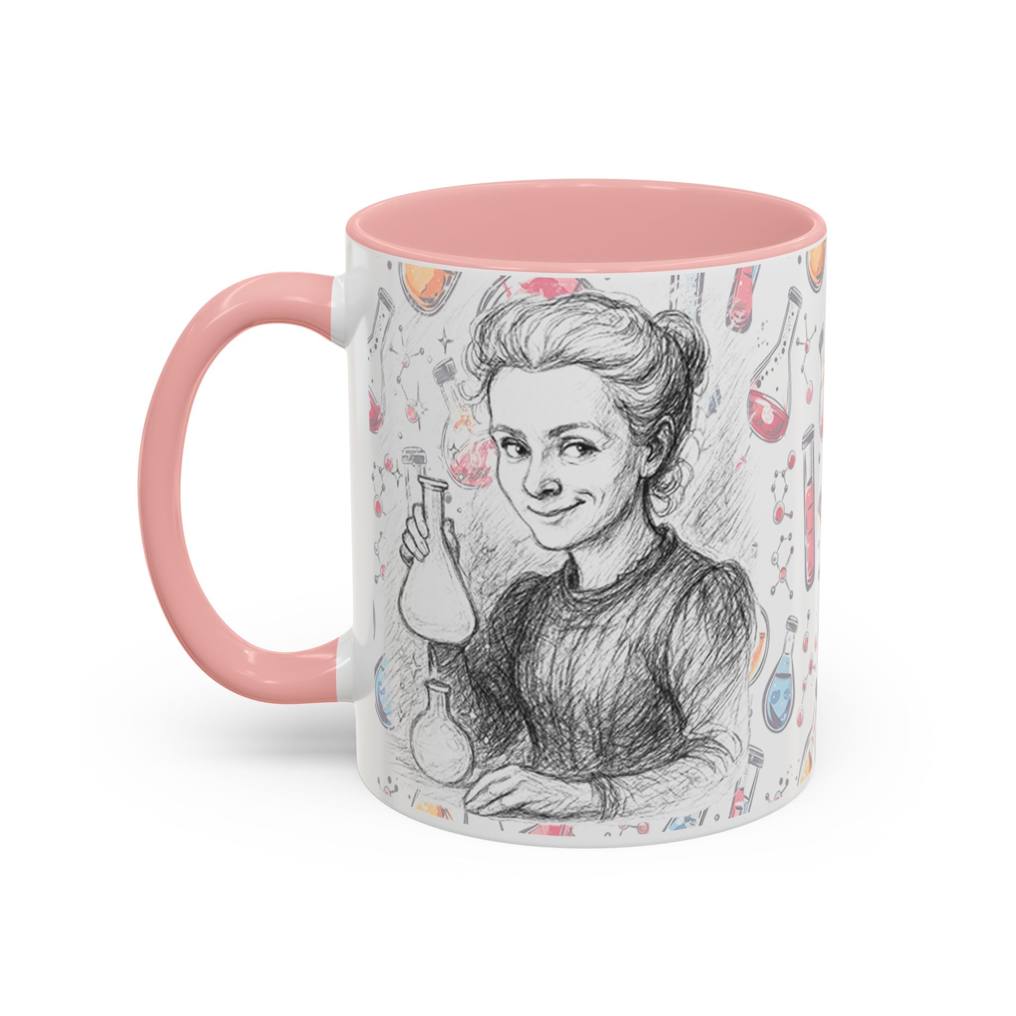 Mug-Women of Light, Marie Curie,My curiosity is my superpower-Sent from U