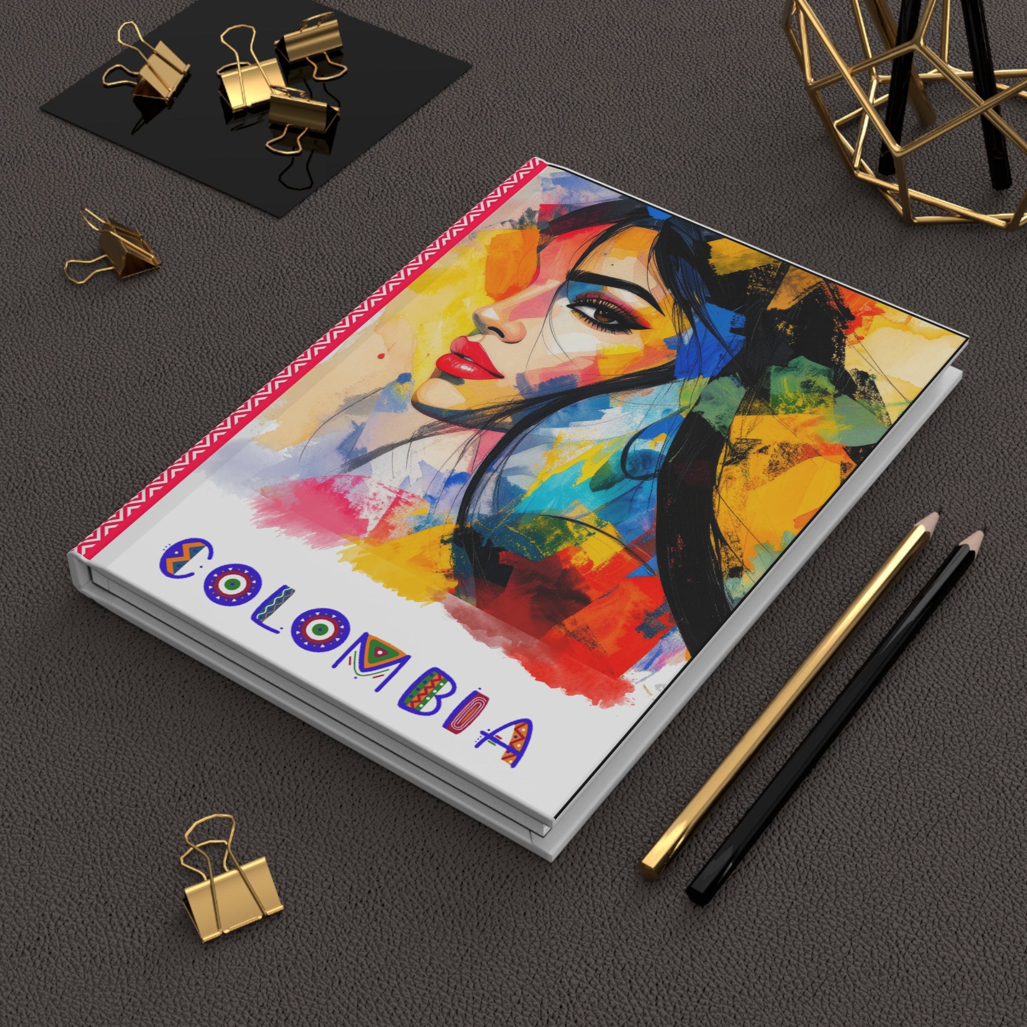 Hardcover Journal,Ser colombiana mi superpoder
