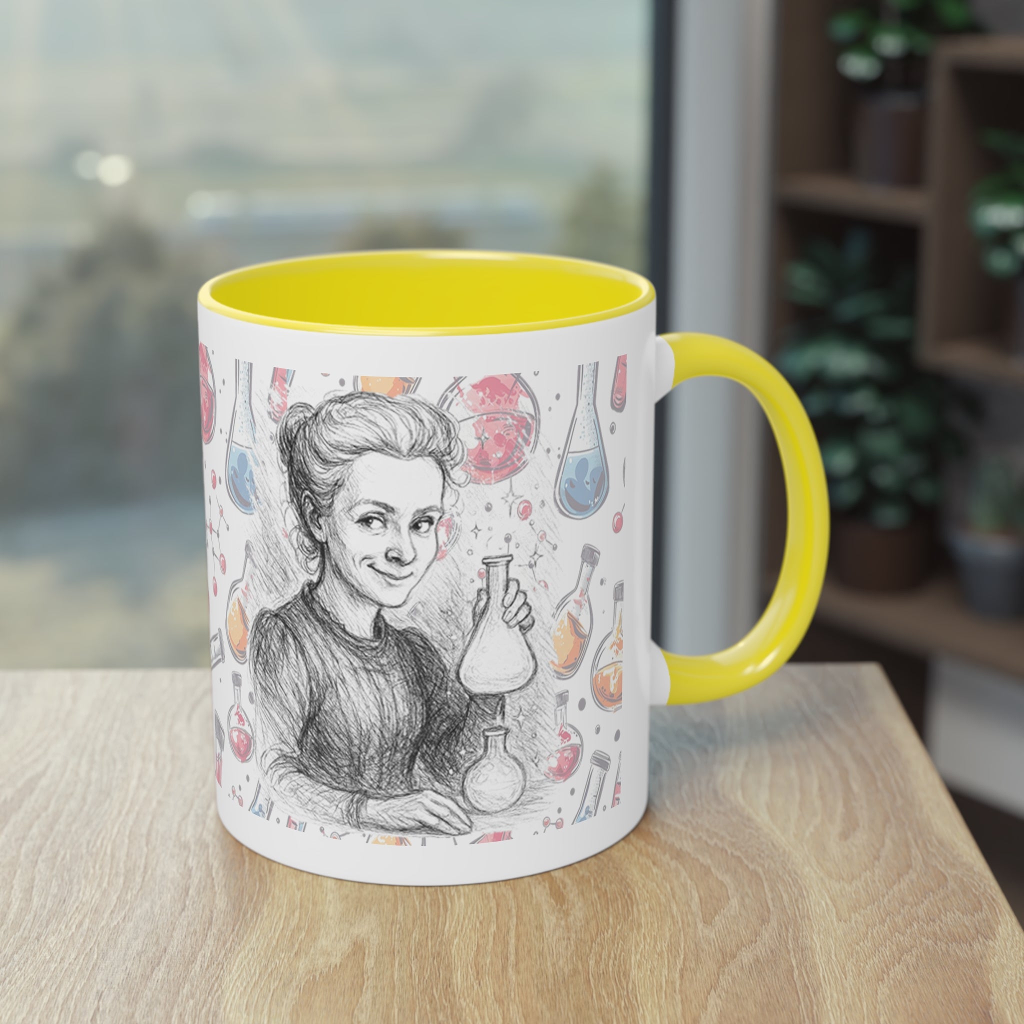 Mug-Women of Light, Marie Curie,My curiosity is my superpower-Sent from Usa