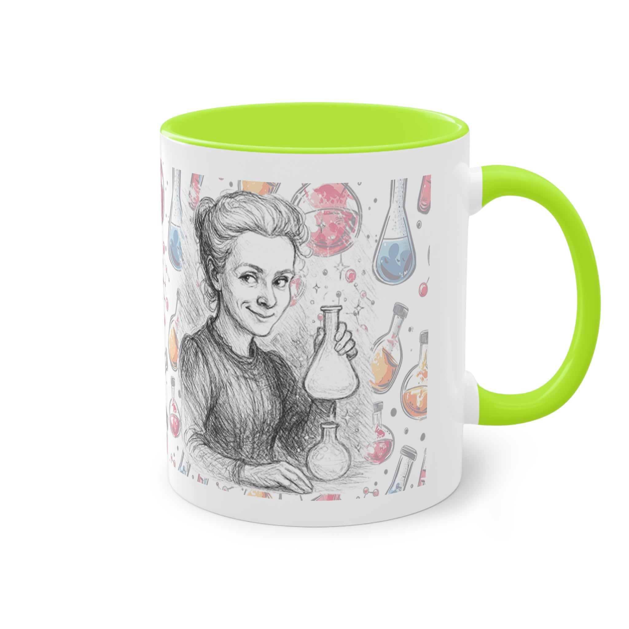 Mug-Women of Light, Marie Curie,My curiosity is my superpower-Sent from Usa