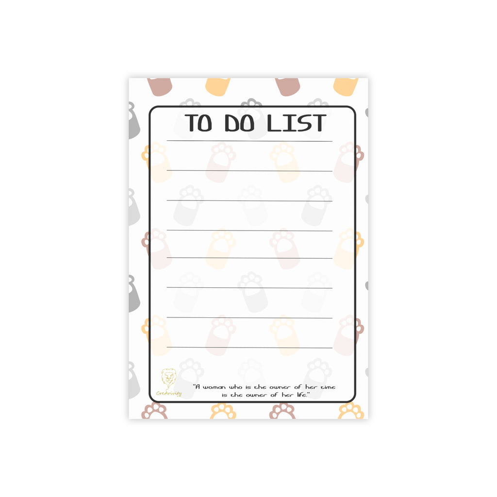 ToDo Postit-Mujeres Luz 1 ,cat Footprint