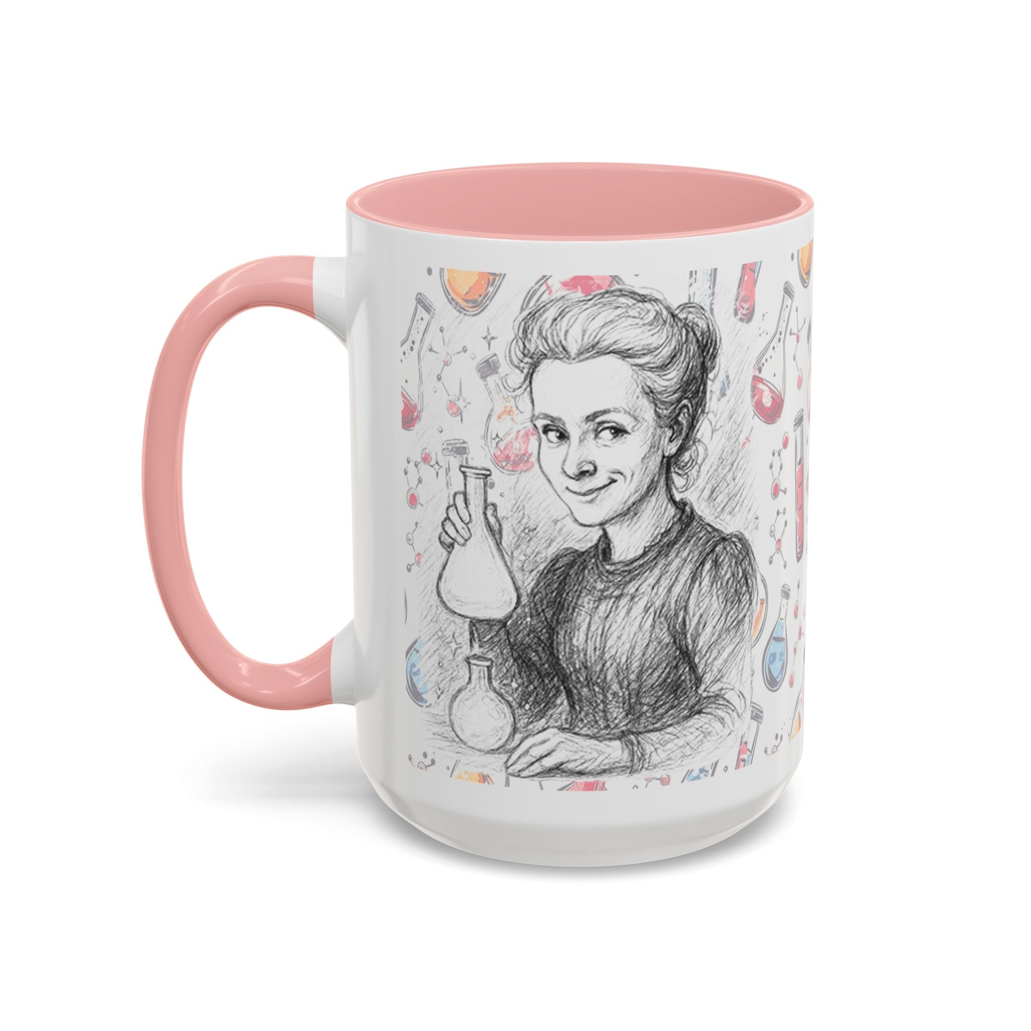 Mug-Women of Light, Marie Curie,My curiosity is my superpower-Sent from U