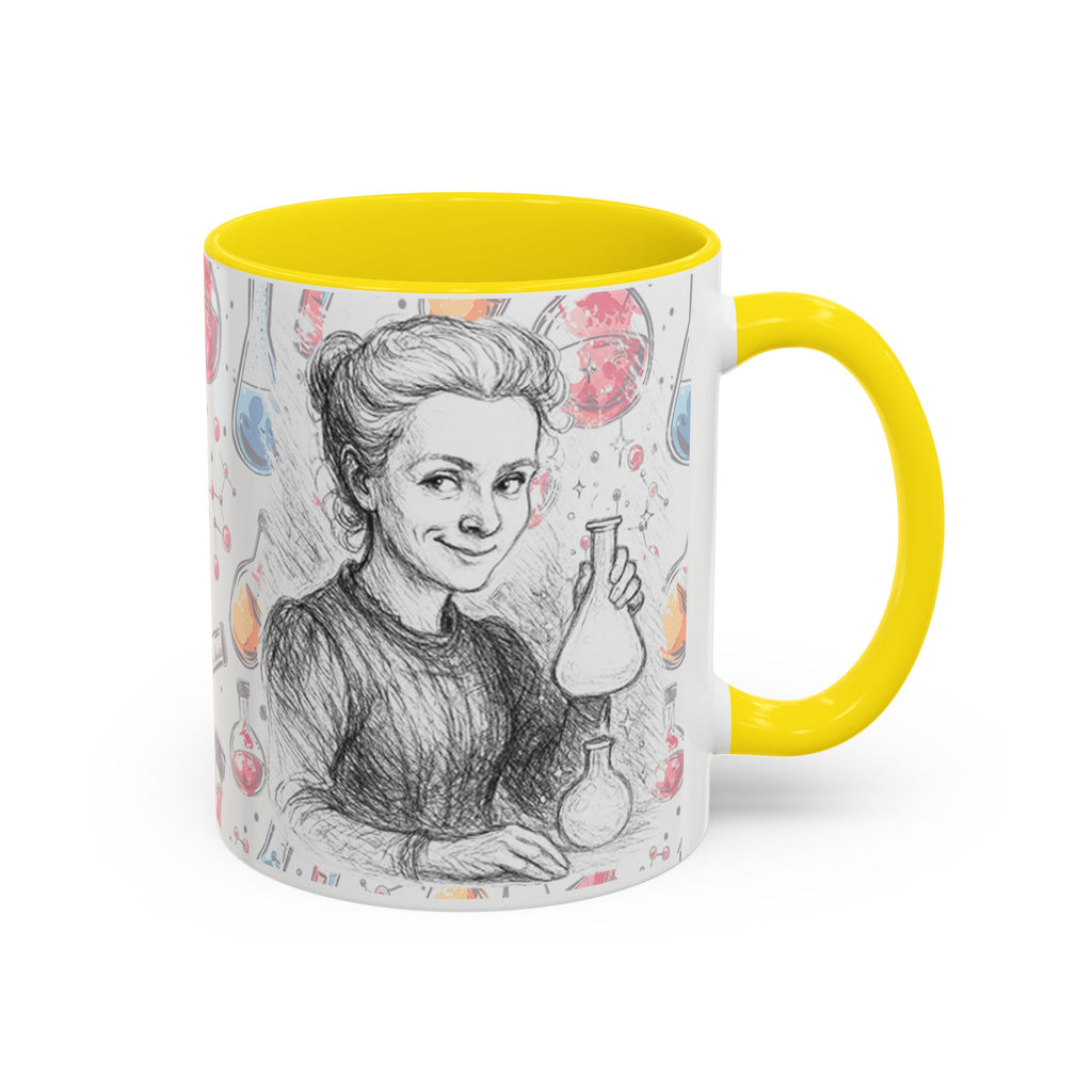 Mug-Women of Light, Marie Curie,My curiosity is my superpower-Sent from U