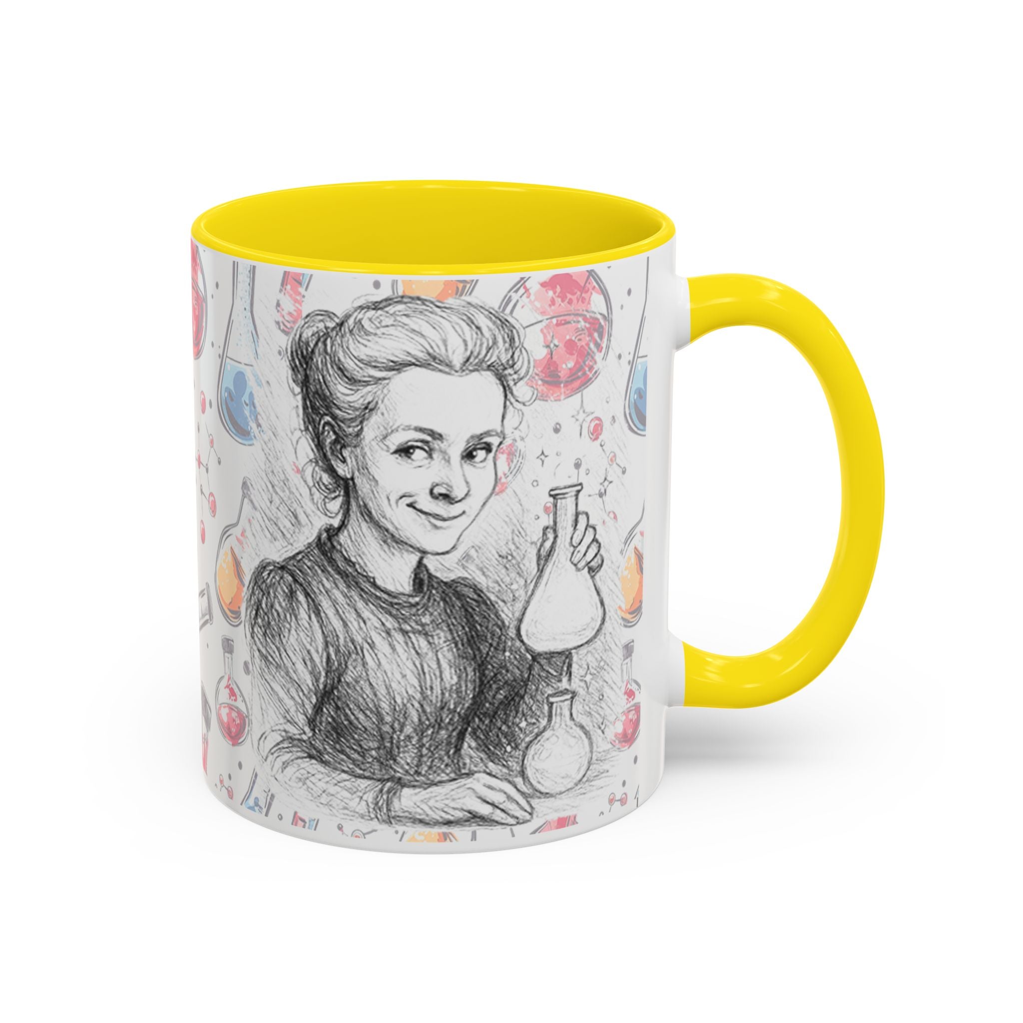 Mug-Women of Light, Marie Curie,My curiosity is my superpower-Sent from U