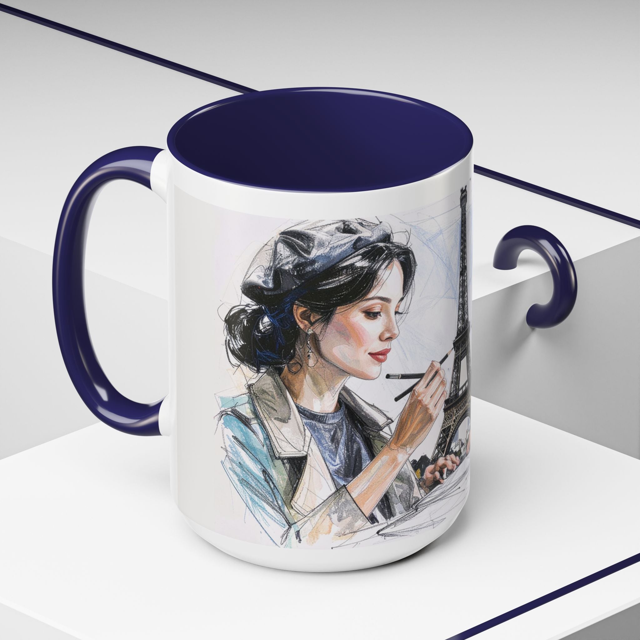 Mug,Parisian Artist Accent