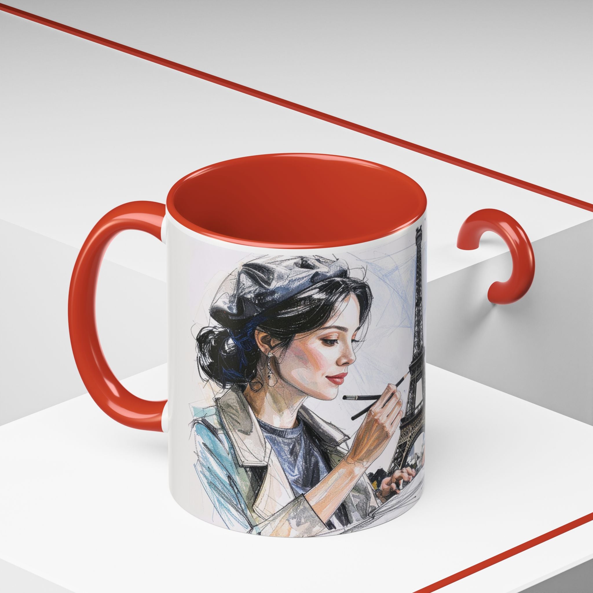 Mug,Parisian Artist Accent