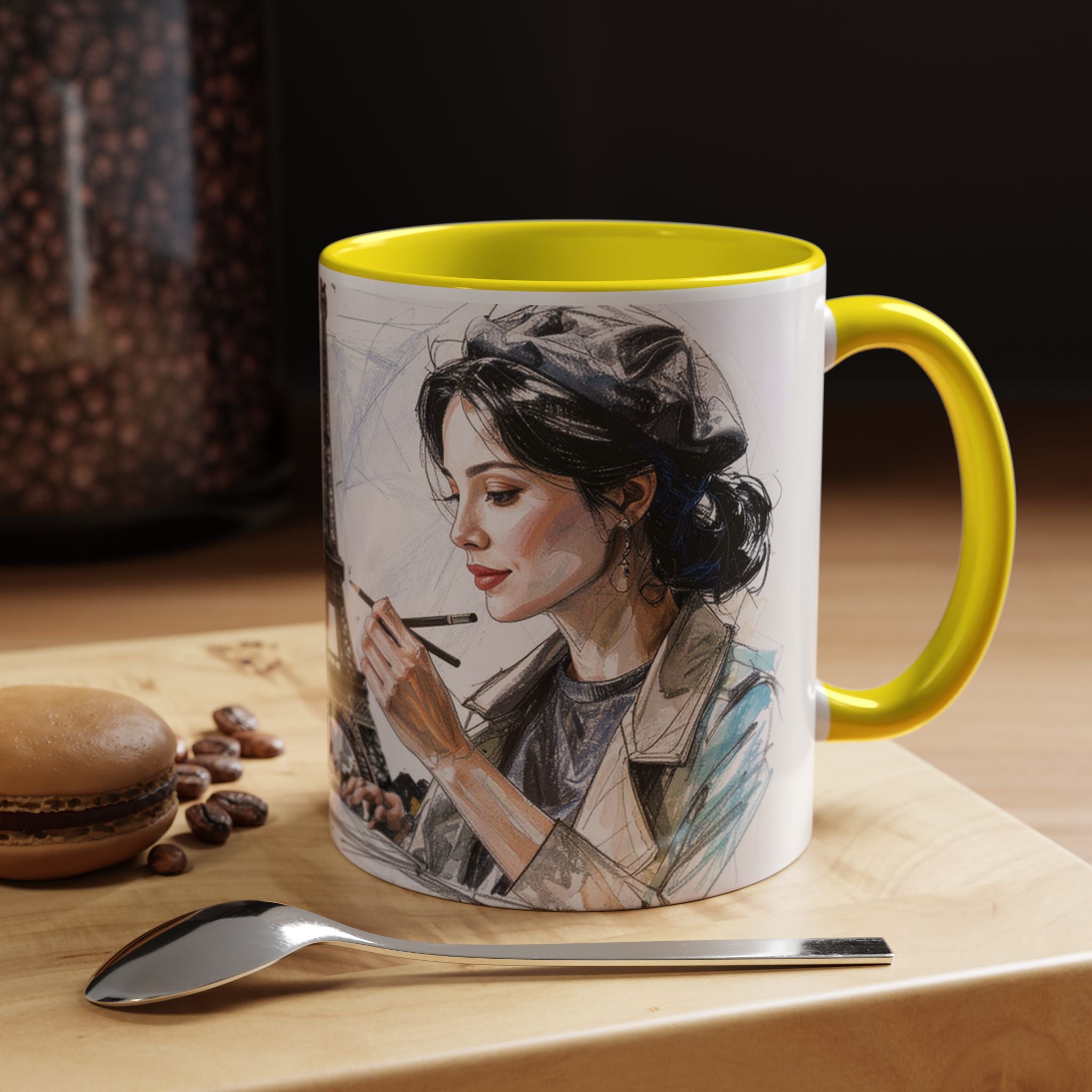 Mug,Parisian Artist Accent