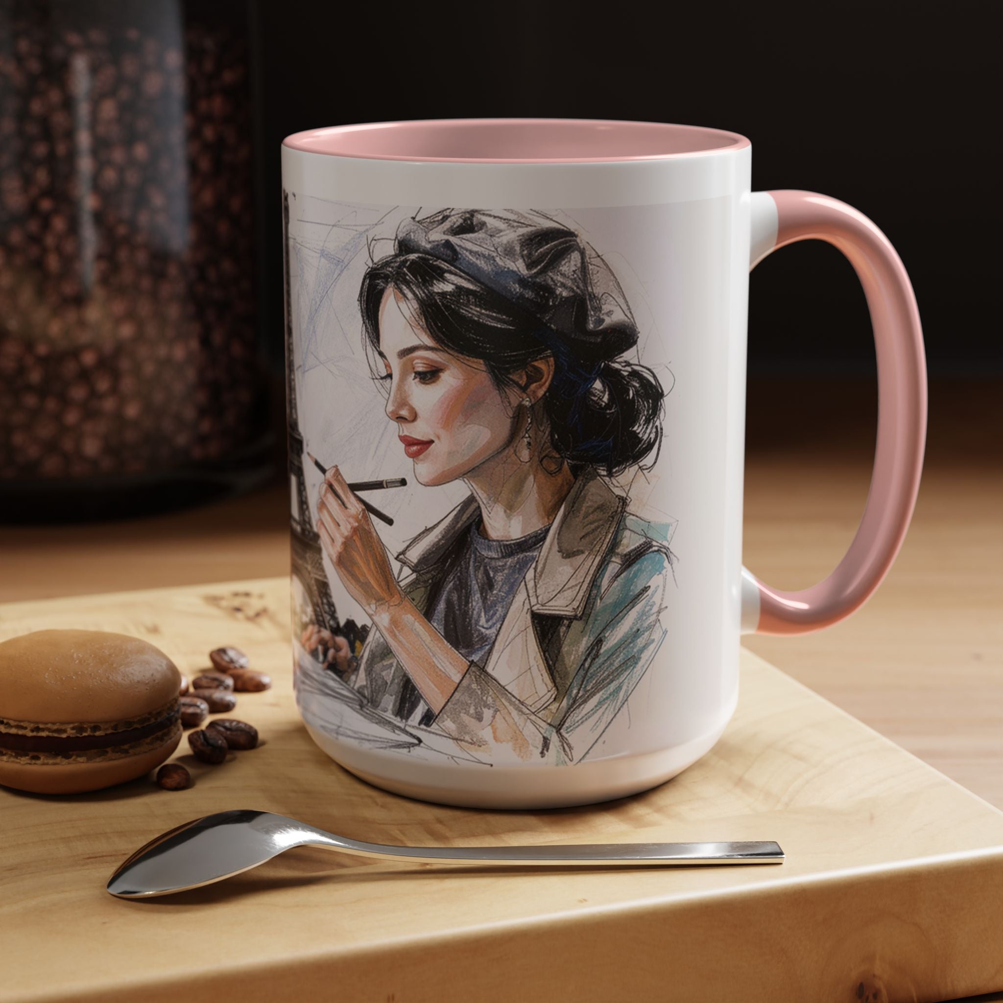 Mug,Parisian Artist Accent