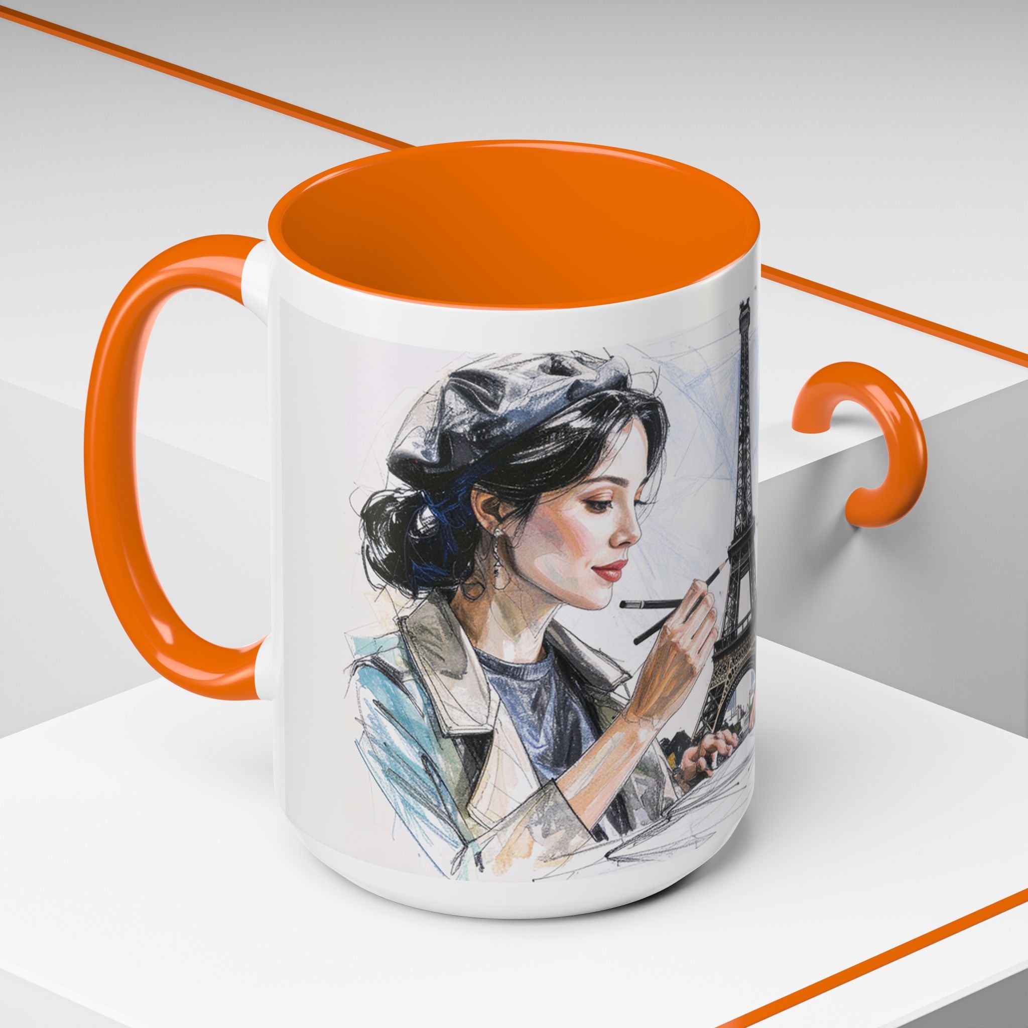 Mug,Parisian Artist Accent