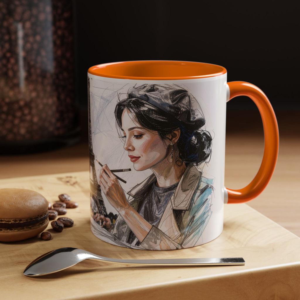 Mug,Parisian Artist Accent