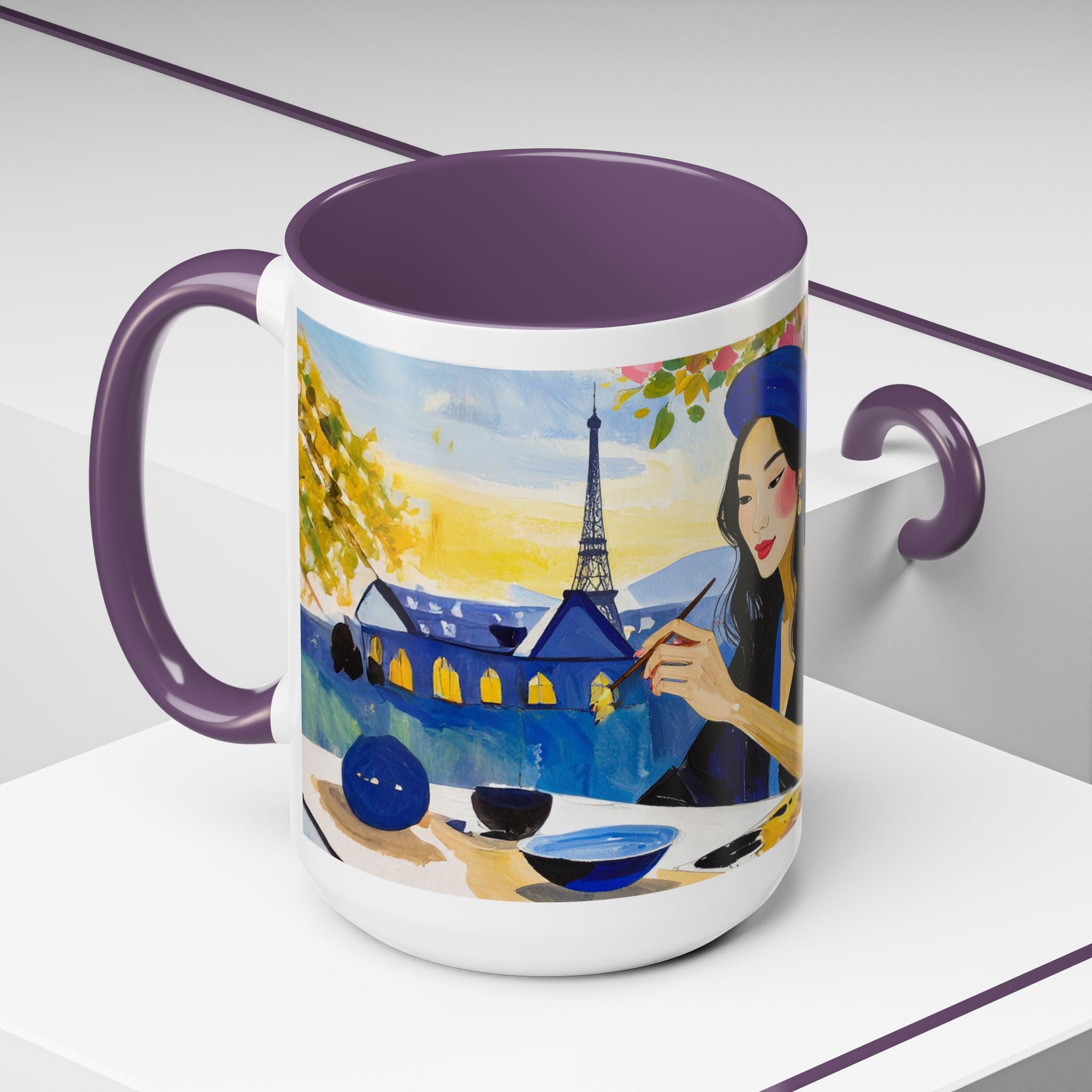 Mug,Parisian Artist Accent 2