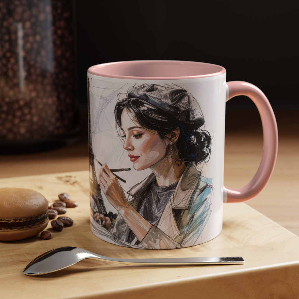 Mug,Parisian Artist Accent