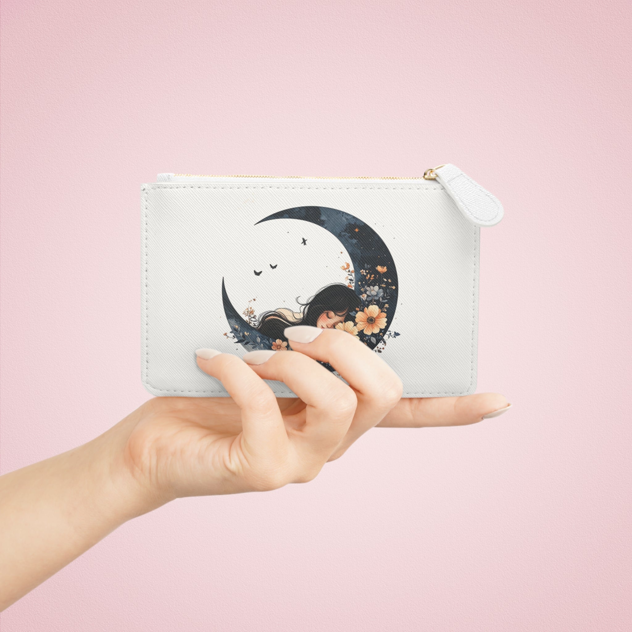Mini Clutch Bag, Moon girl 2