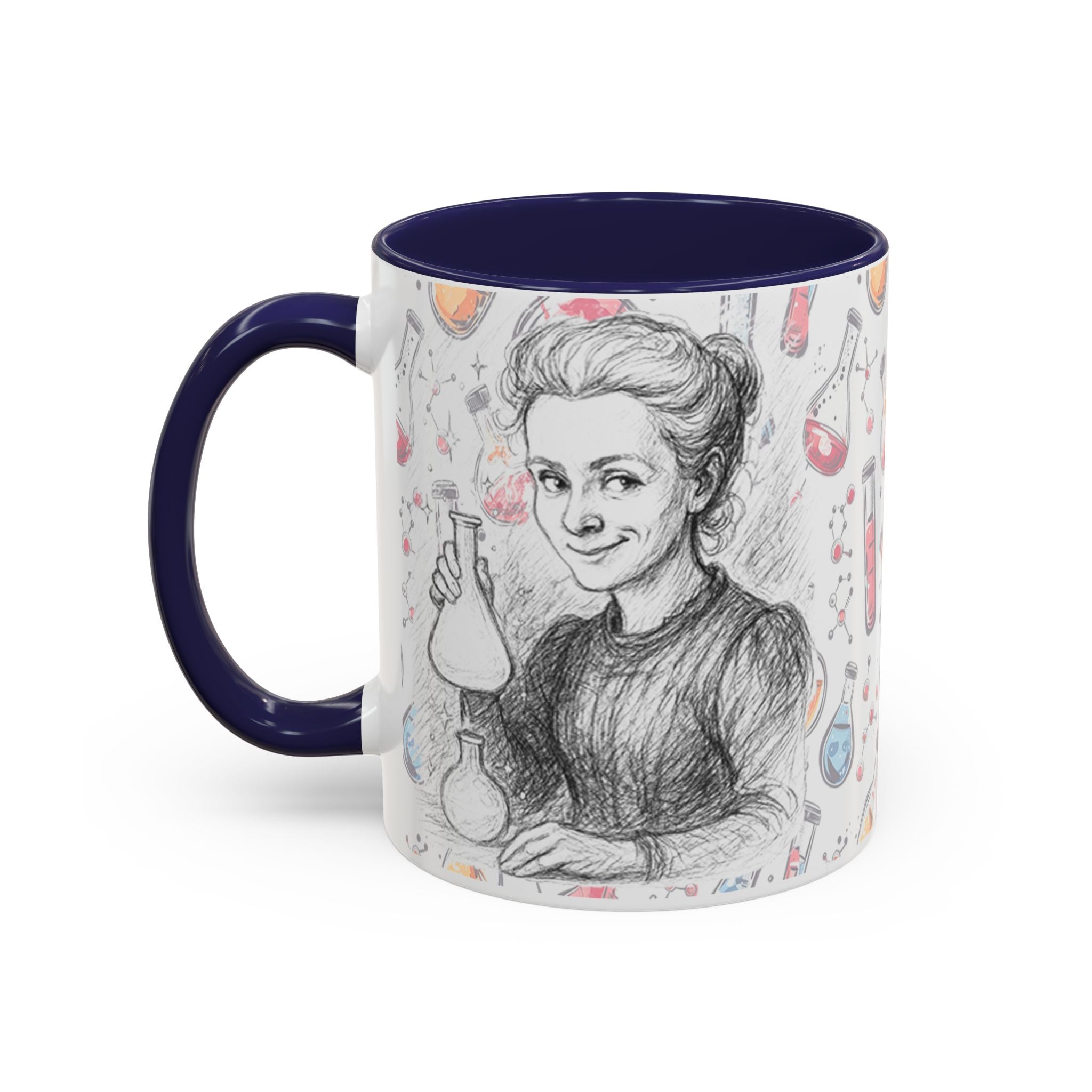 Mug-Women of Light, Marie Curie,My curiosity is my superpower-Sent from U