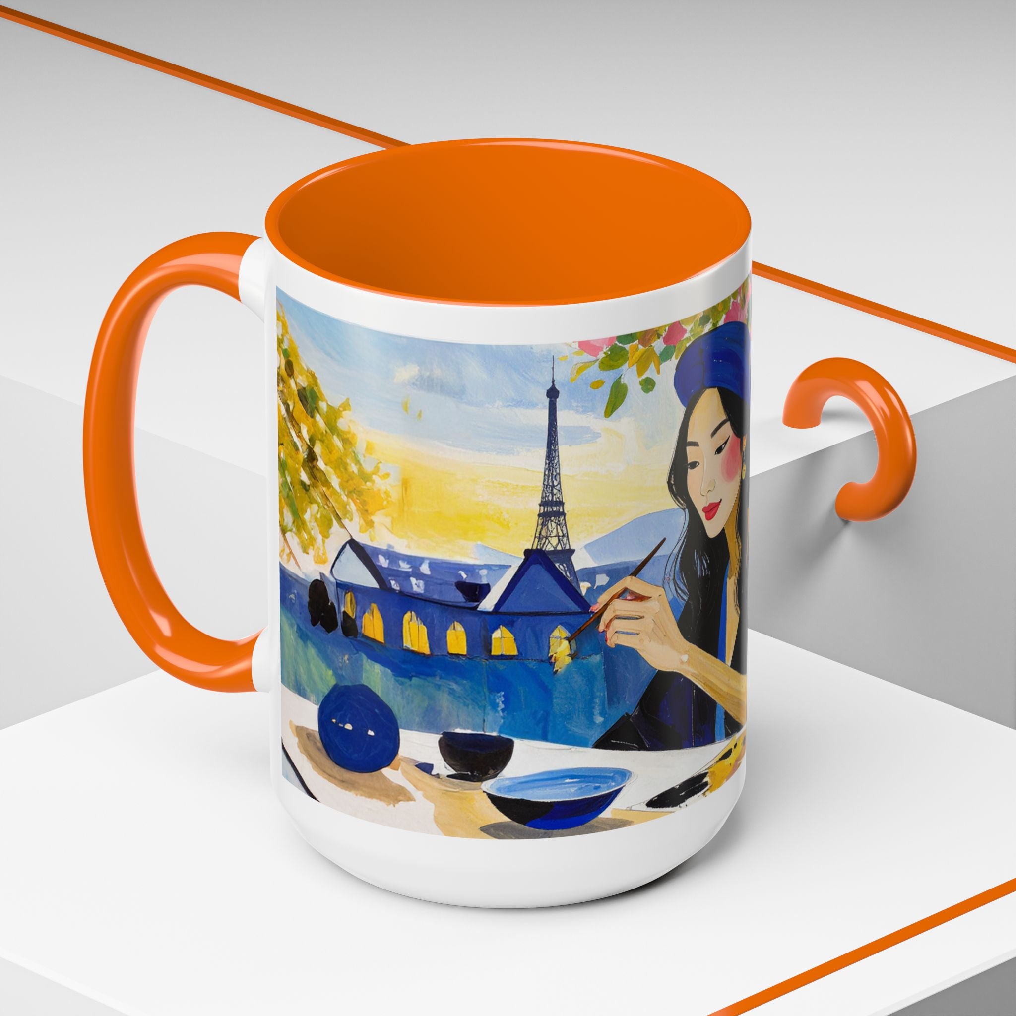 Mug,Parisian Artist Accent 2