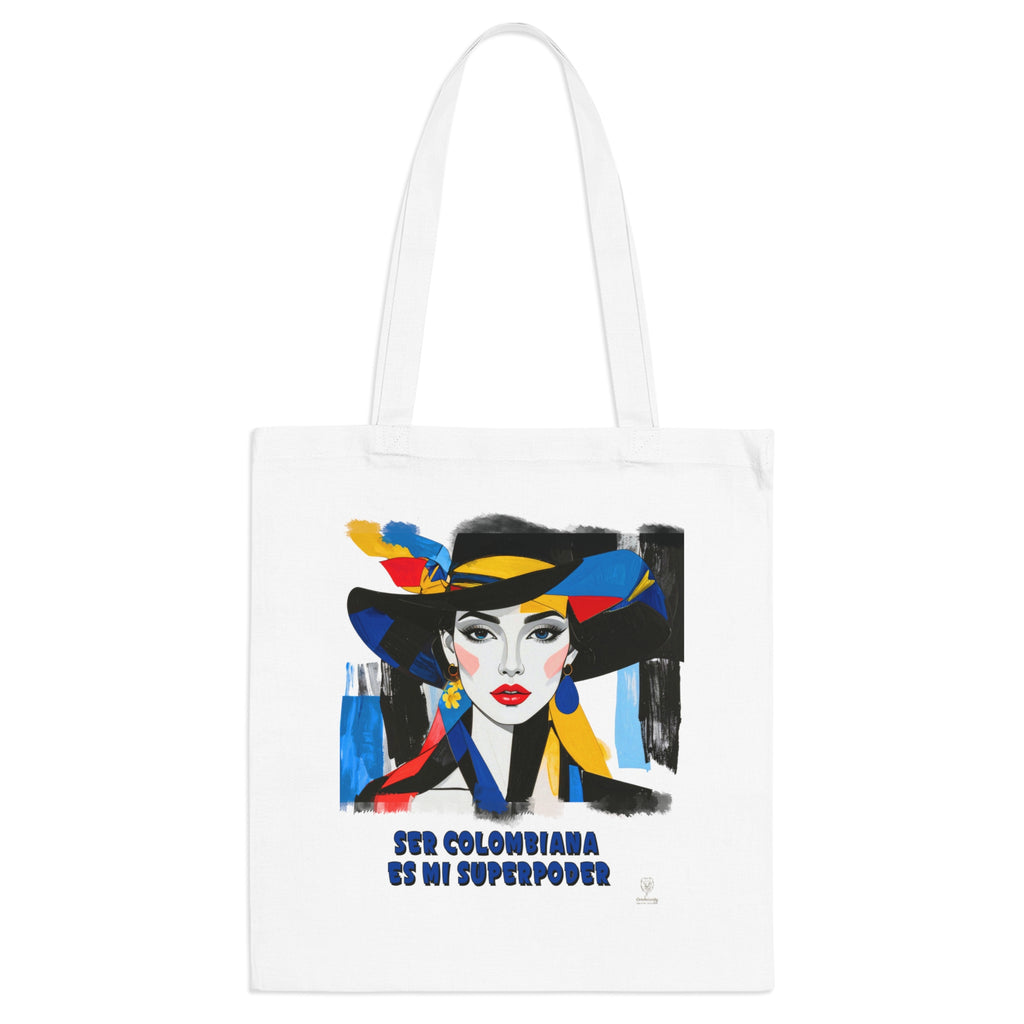 Tote Bag , Ser Colombiana mi super poder 1