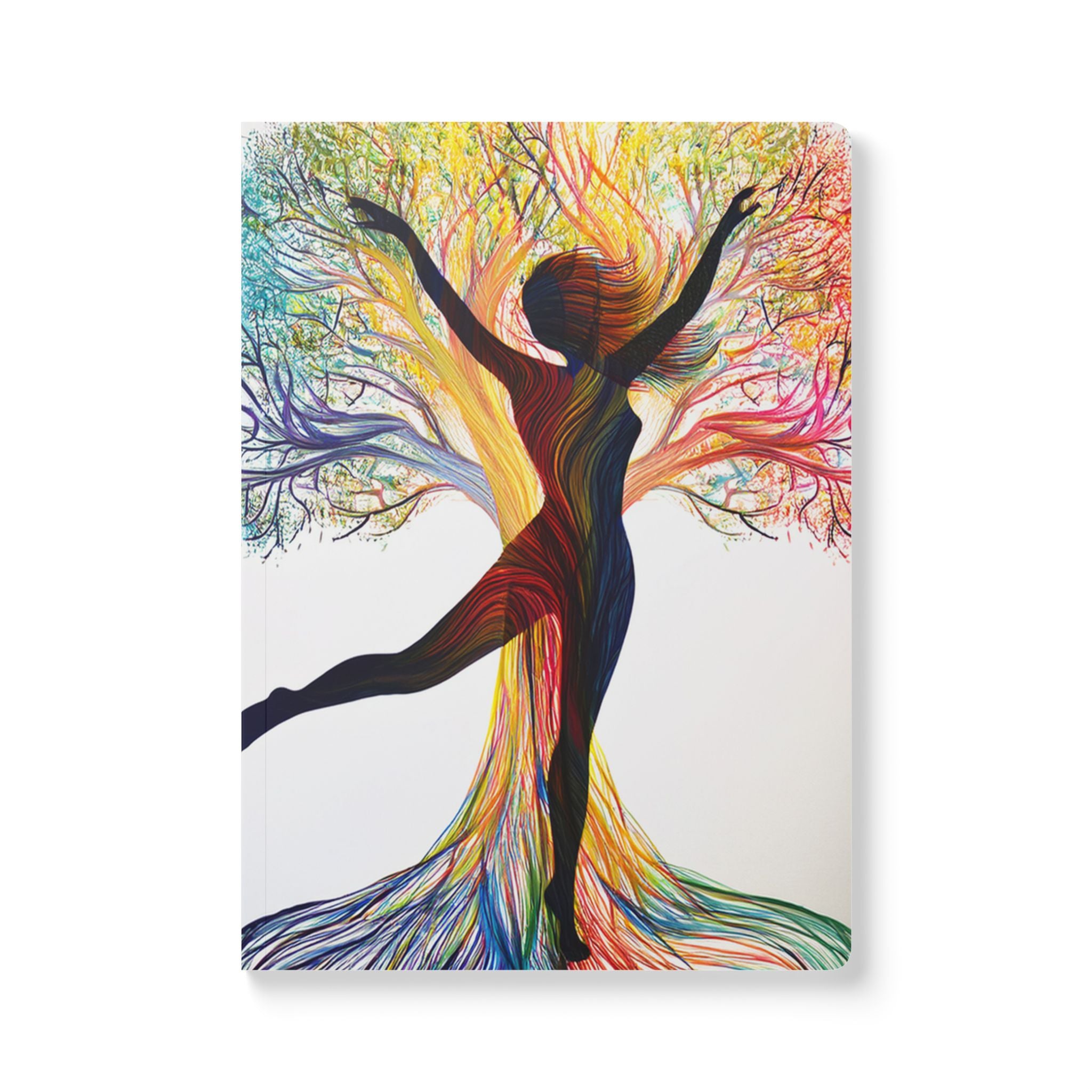 Notebook-Soul in pages,Vibrant Tree of Life Journal