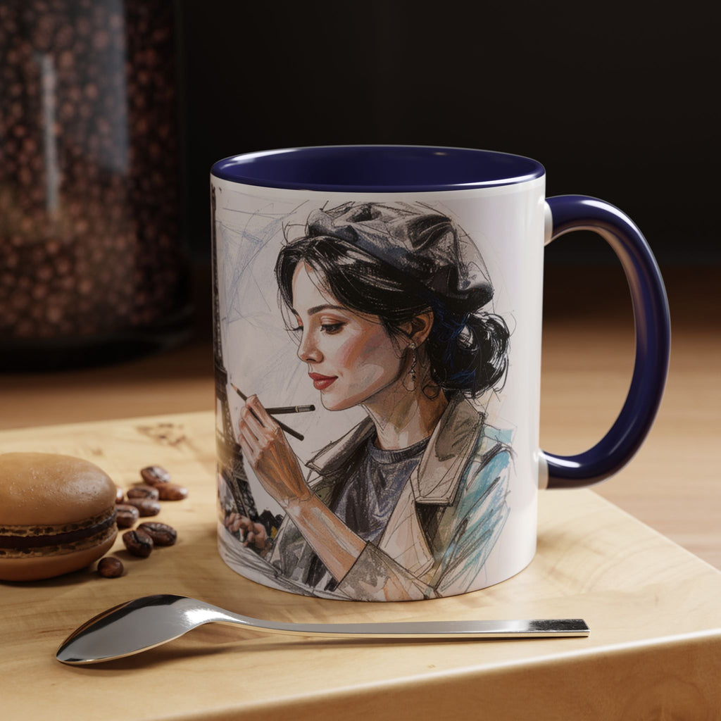 Mug,Parisian Artist Accent