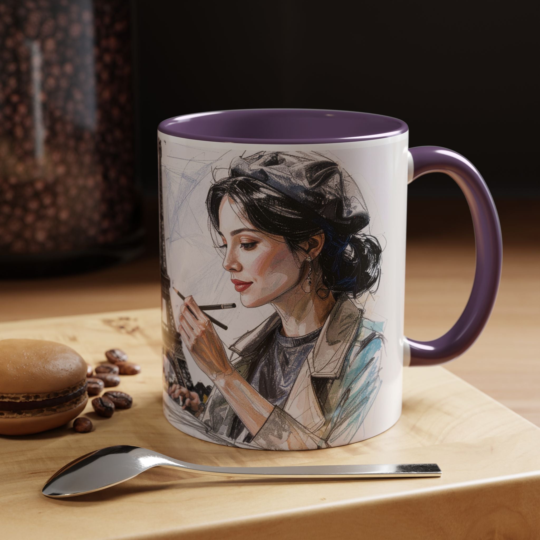 Mug,Parisian Artist Accent