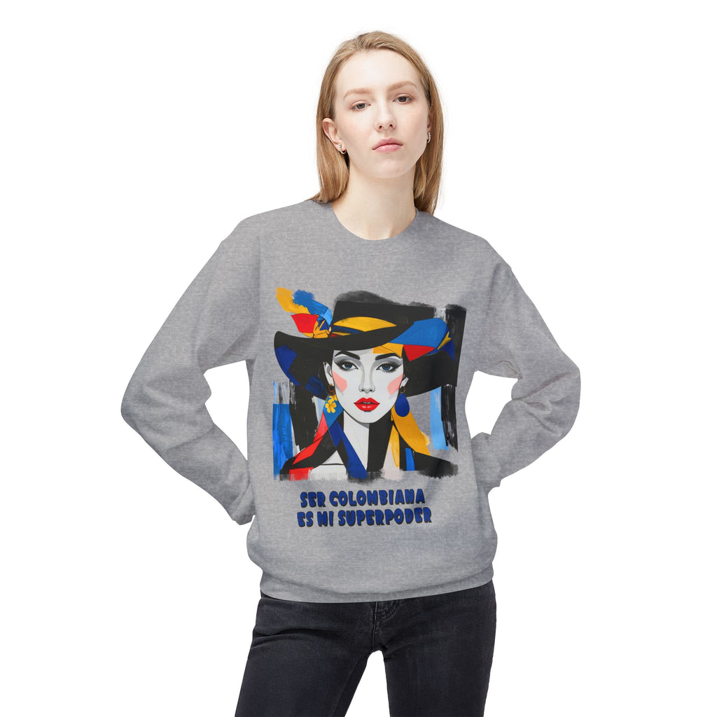 Sweatshirt - colombiana superpoderosa 1