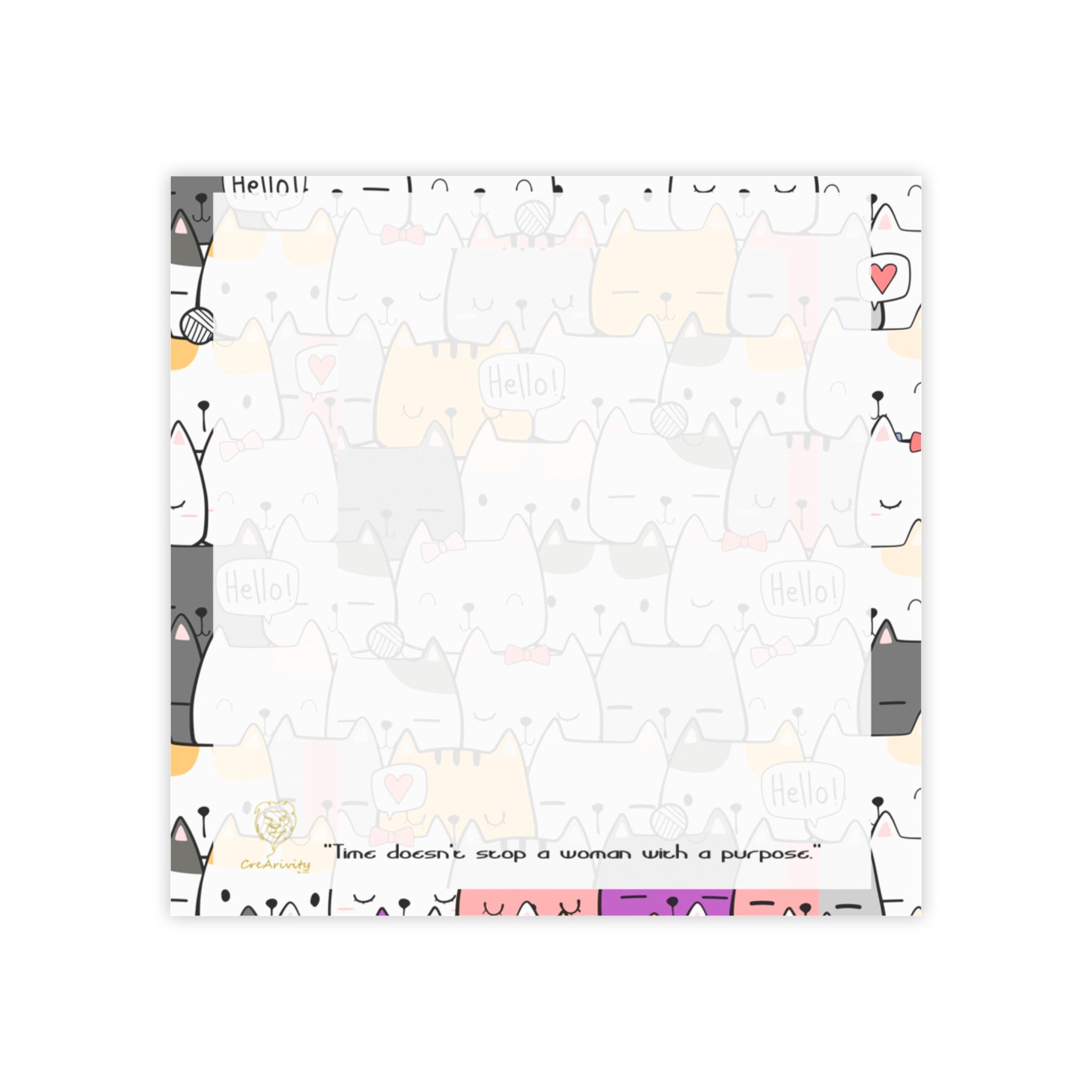 Post-it , Mujeres Luz 2 , cat theme