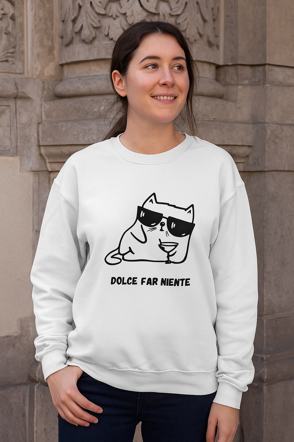 Sweatshirt-Dolce far Niente , Bere