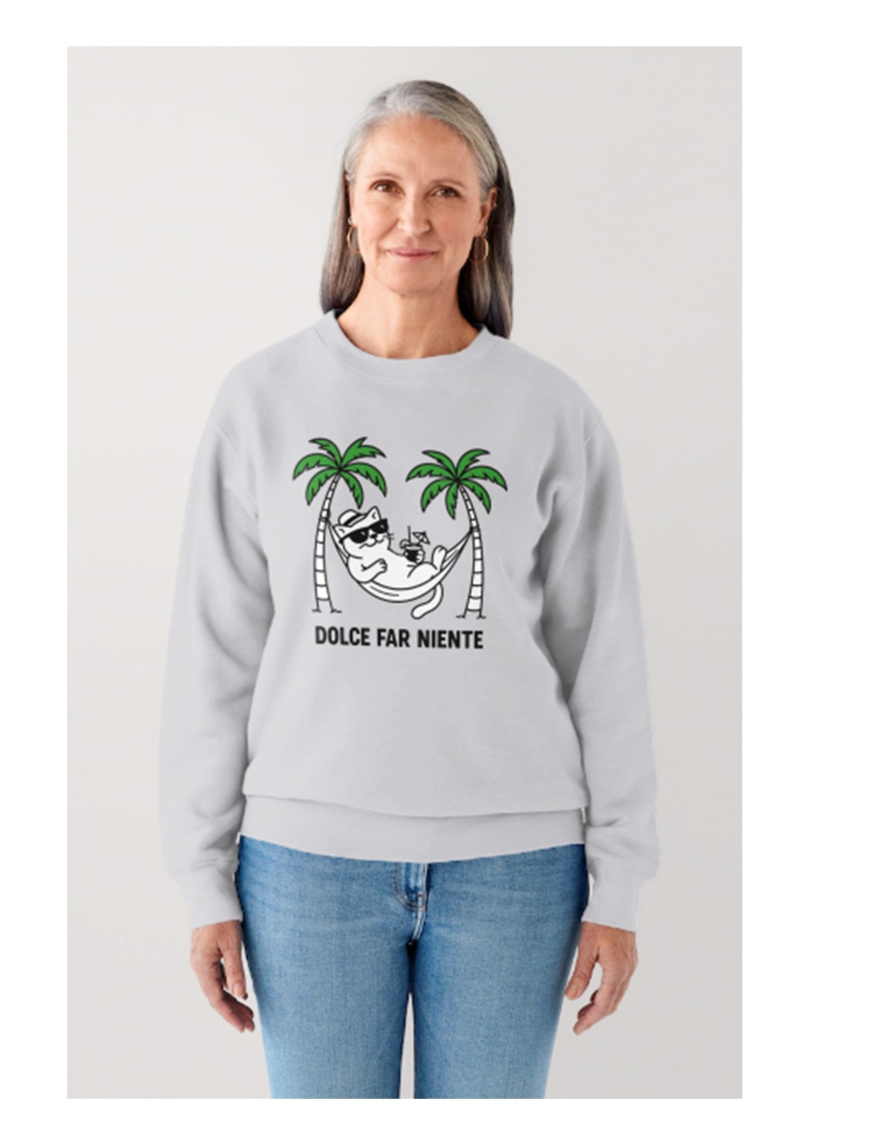Sweatshirt-Dolce far Niente , Relax