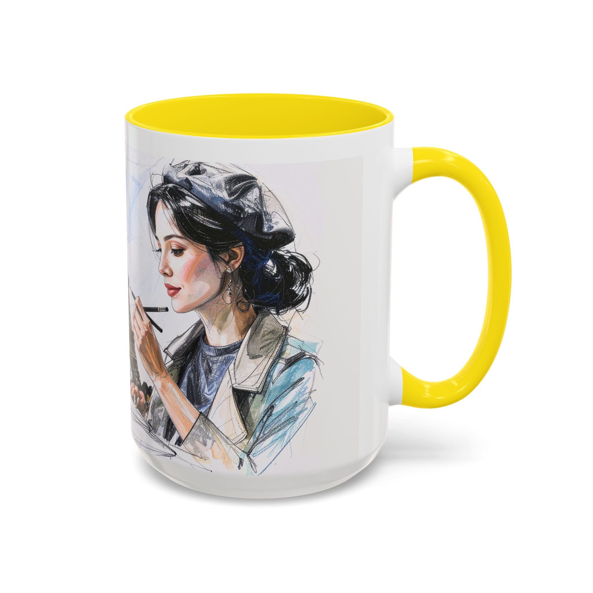 Mug,Parisian Artist Accent