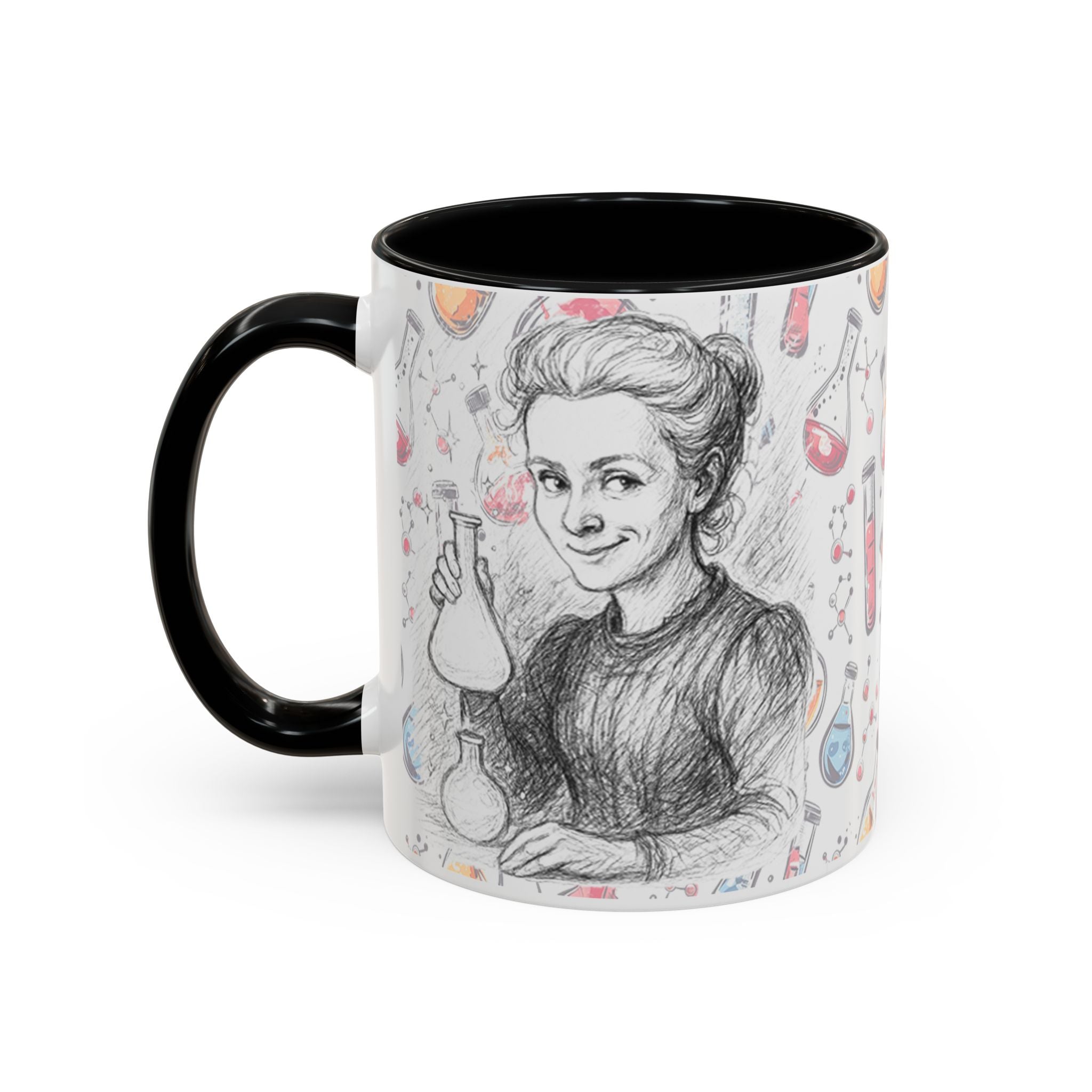 Mug-Women of Light, Marie Curie,My curiosity is my superpower-Sent from U