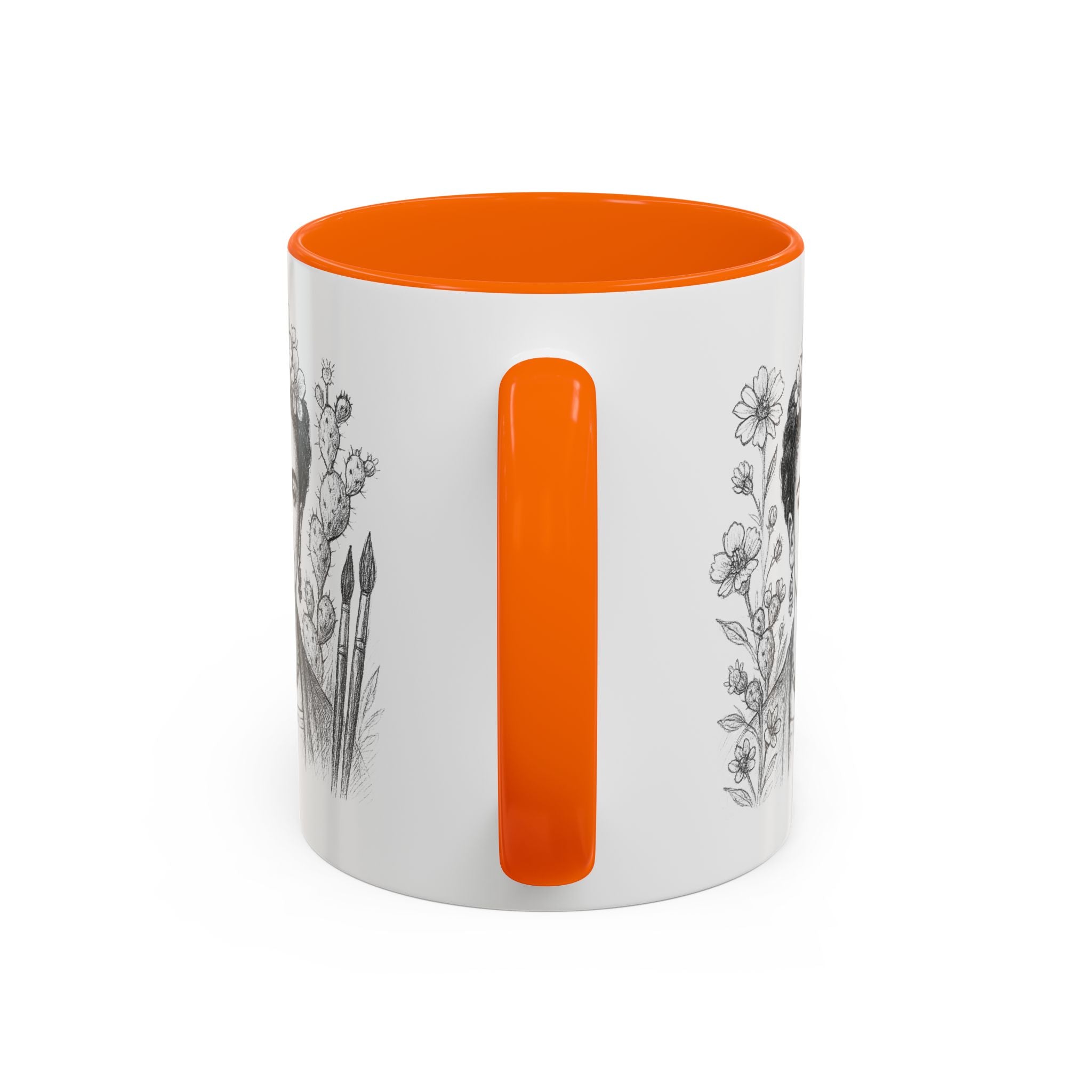Mug-Women of Light, Frida Kahlo,I transform my pain into creative force-Sent from USA