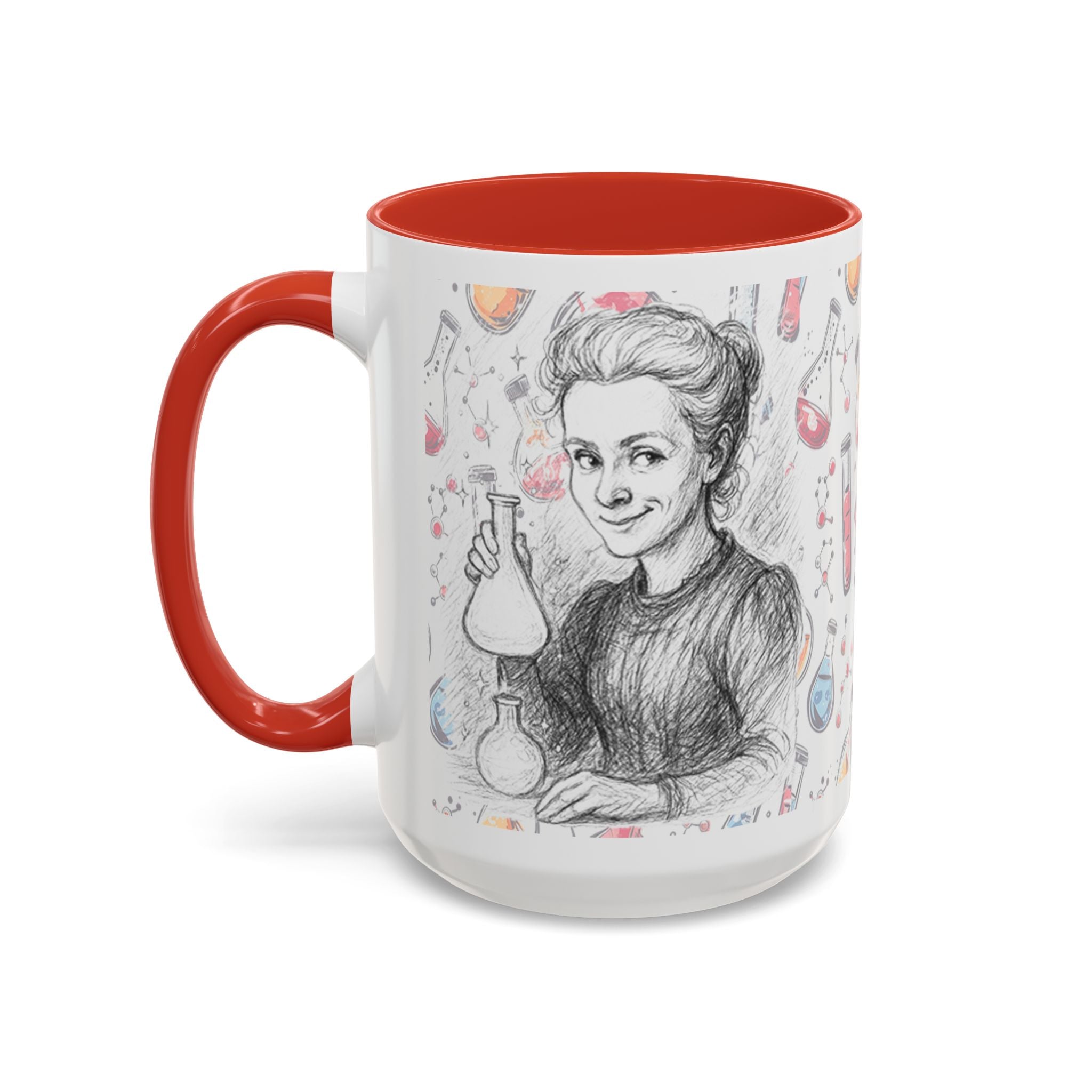 Mug-Women of Light, Marie Curie,My curiosity is my superpower-Sent from U
