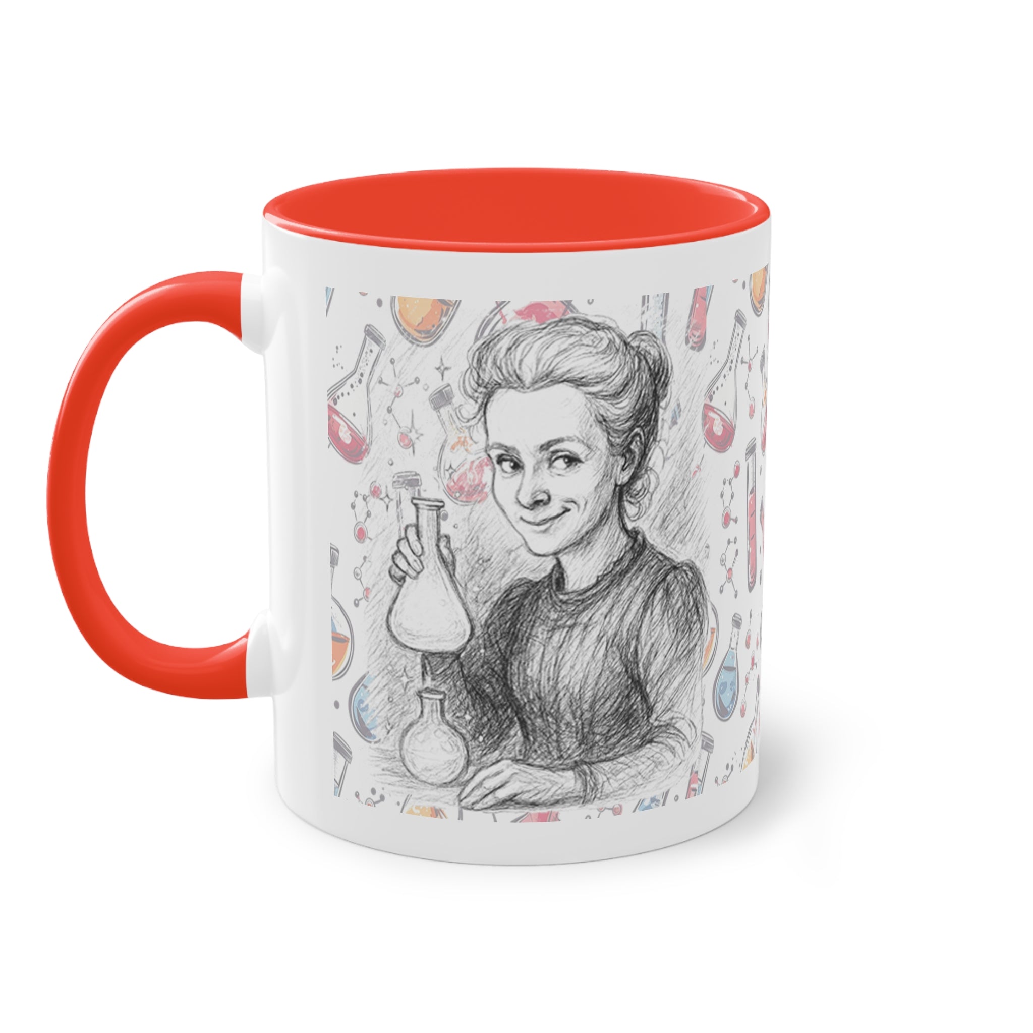 Mug-Women of Light, Marie Curie,My curiosity is my superpower-Sent from Usa