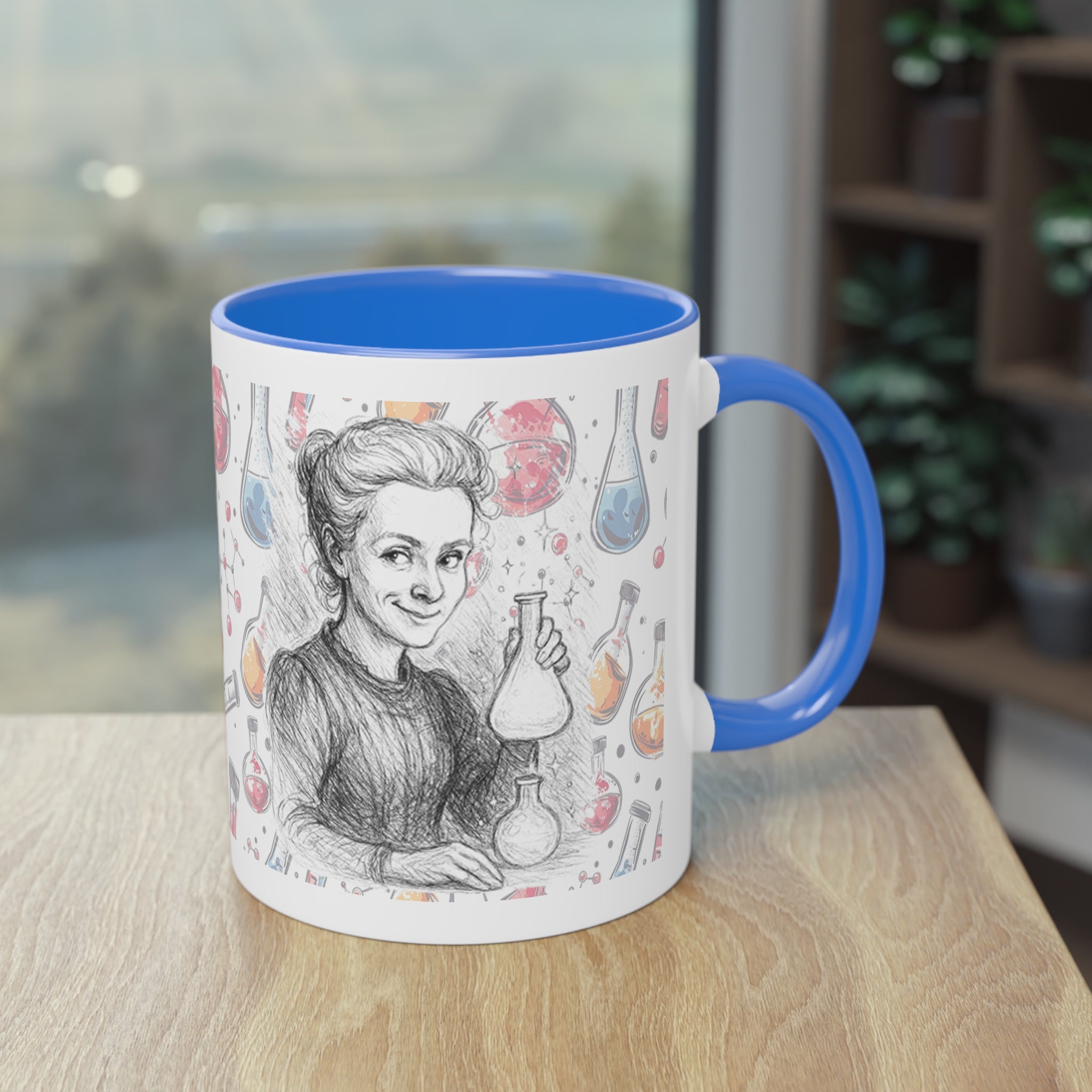 Mug-Women of Light, Marie Curie,My curiosity is my superpower-Sent from Usa