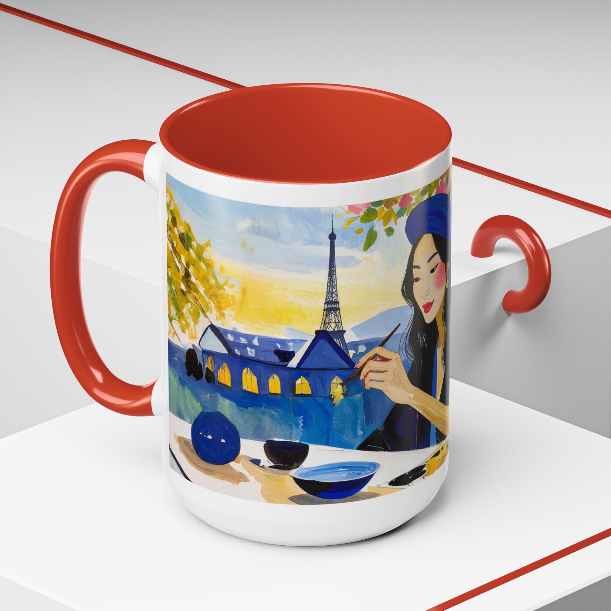 Mug,Parisian Artist Accent 2