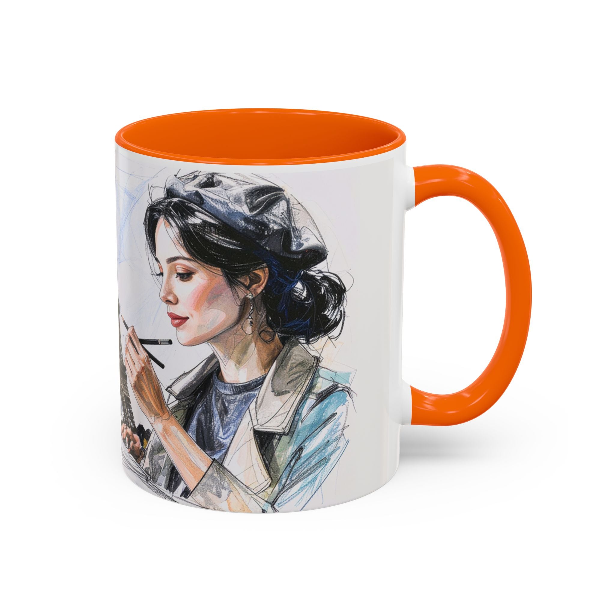 Mug,Parisian Artist Accent